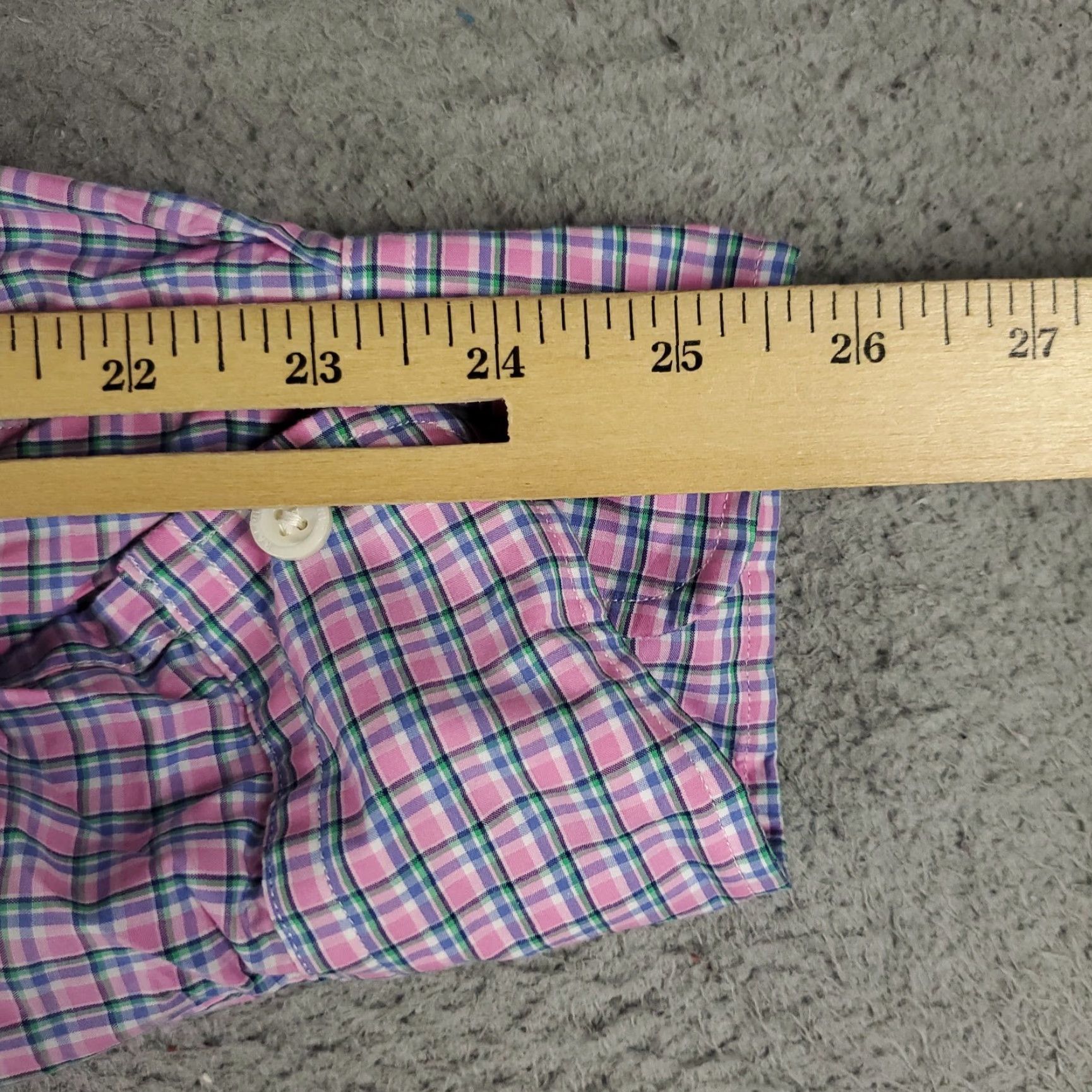 Ralph Lauren Ralph Lauren Shirt Mens Large Pink Plaid Button-Up Long Sleeve Casual / Workwear / Party / Travel / Formal / Business Size US L / EU 52-54 / 3 - 6 Thumbnail