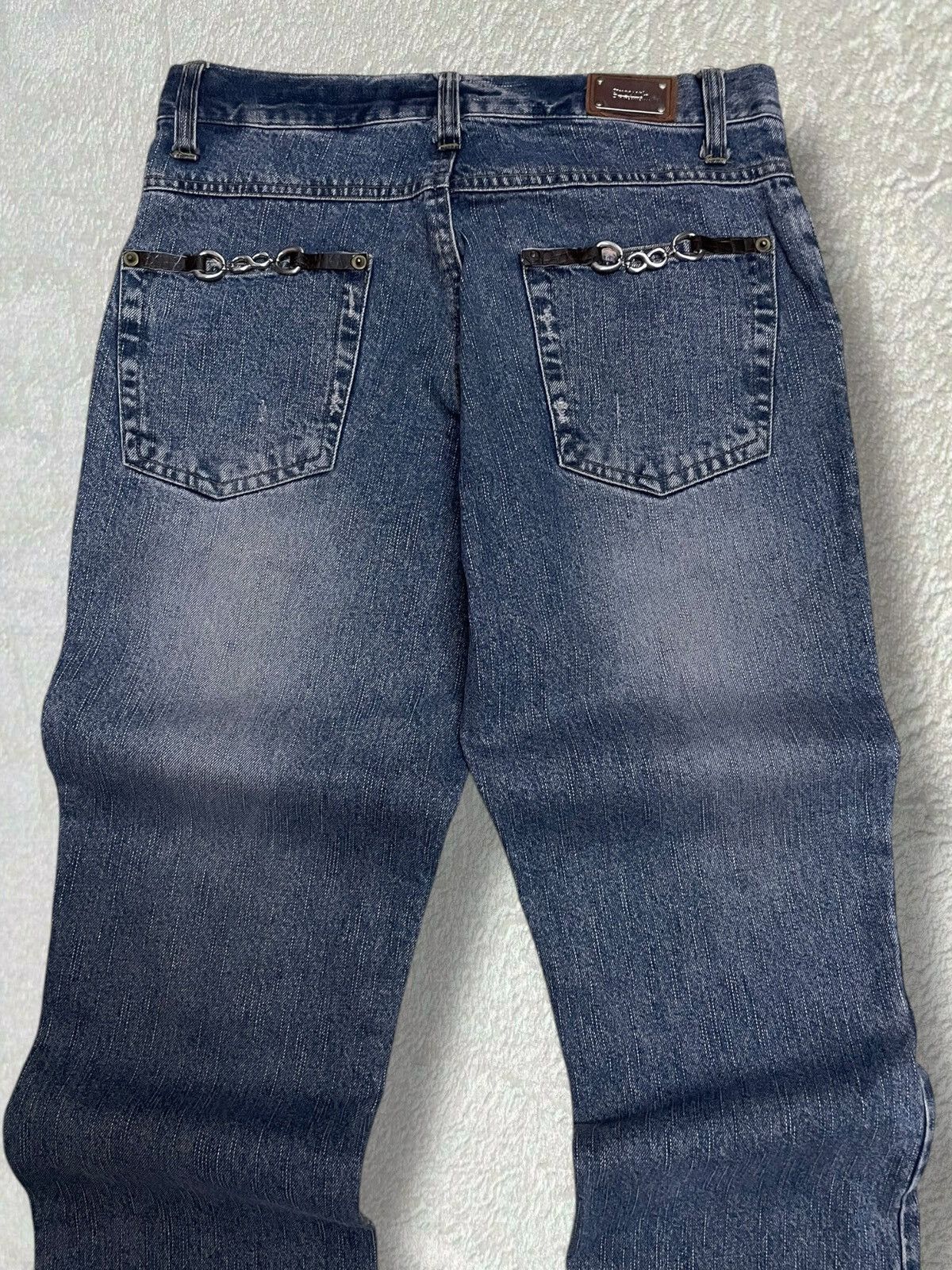 Designer × Japanese Brand × Vintage Vintage Japan Designer Growth The Attic Unique Denim Style Size US 30 / EU 46 - 10 Thumbnail