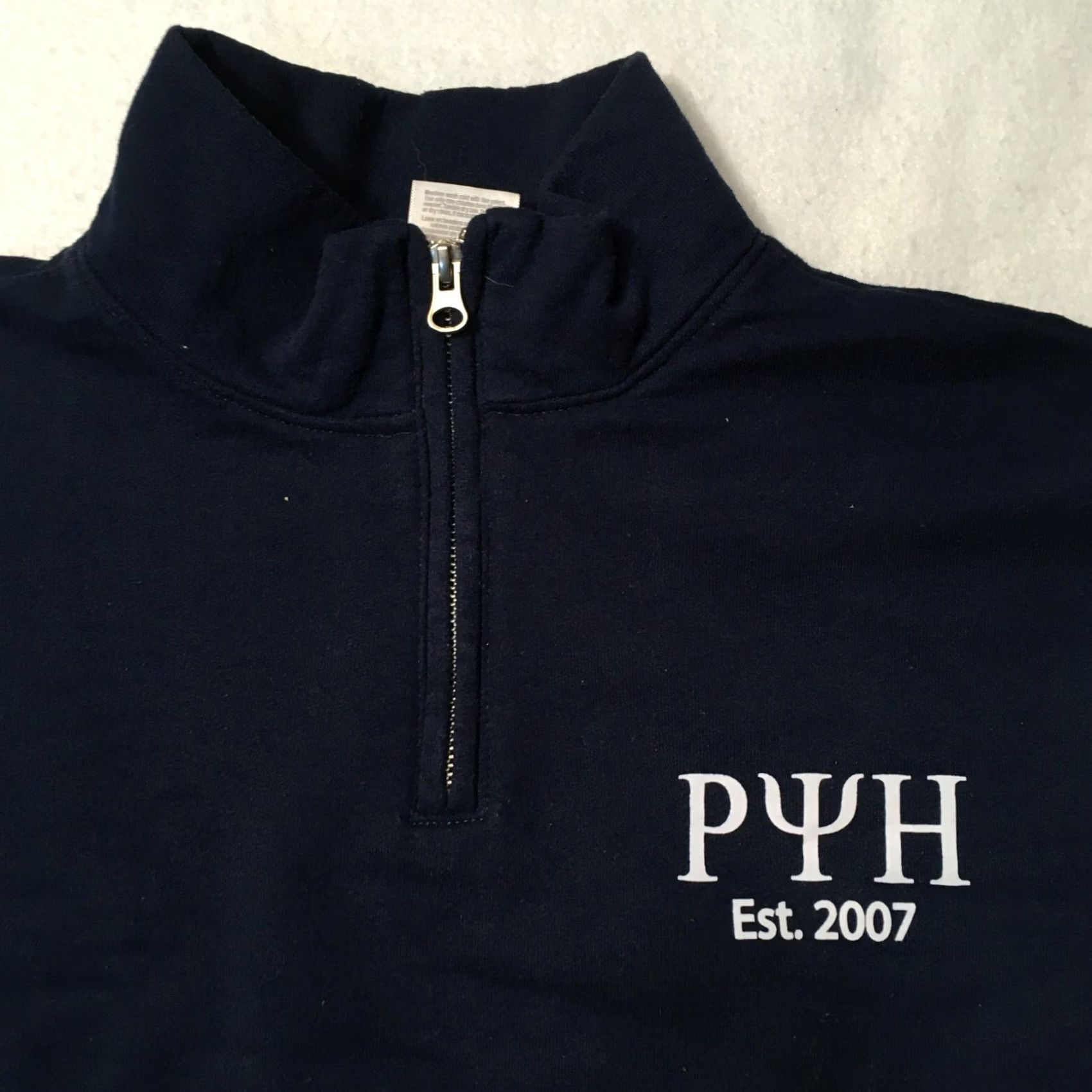 Jerzees JERZEES Zip Up Sweatshirt Blue Small Full Zip University 90s Retro Heavyweight Pockets Mens Spring Fall Winter XS? Size US S / EU 44-46 / 1 - 3 Thumbnail