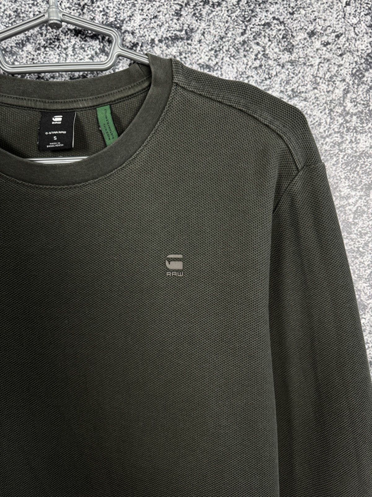 G-Star Men’s G-Star Raw Lash R T L/S Sweatshirt Pullover Size S Size US S / EU 44-46 / 1 - 6 Thumbnail
