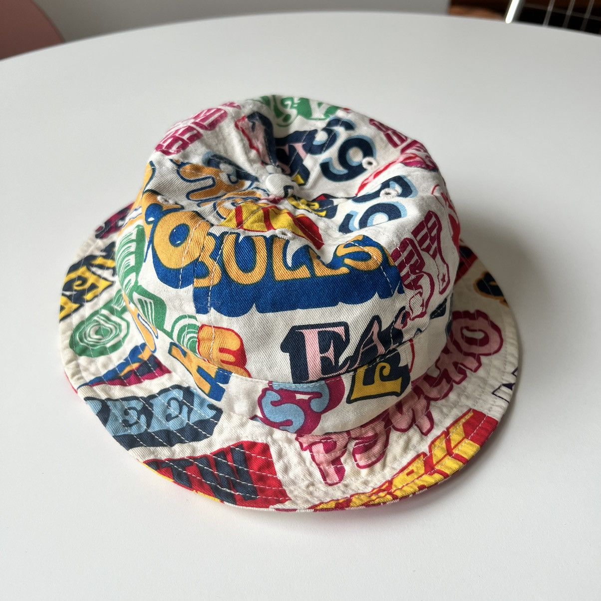 Hysteric Glamour × Supreme Supreme Hysteric Glamour Text Bell Hat Bucket Crusher White Size ONE SIZE - 2 Thumbnail
