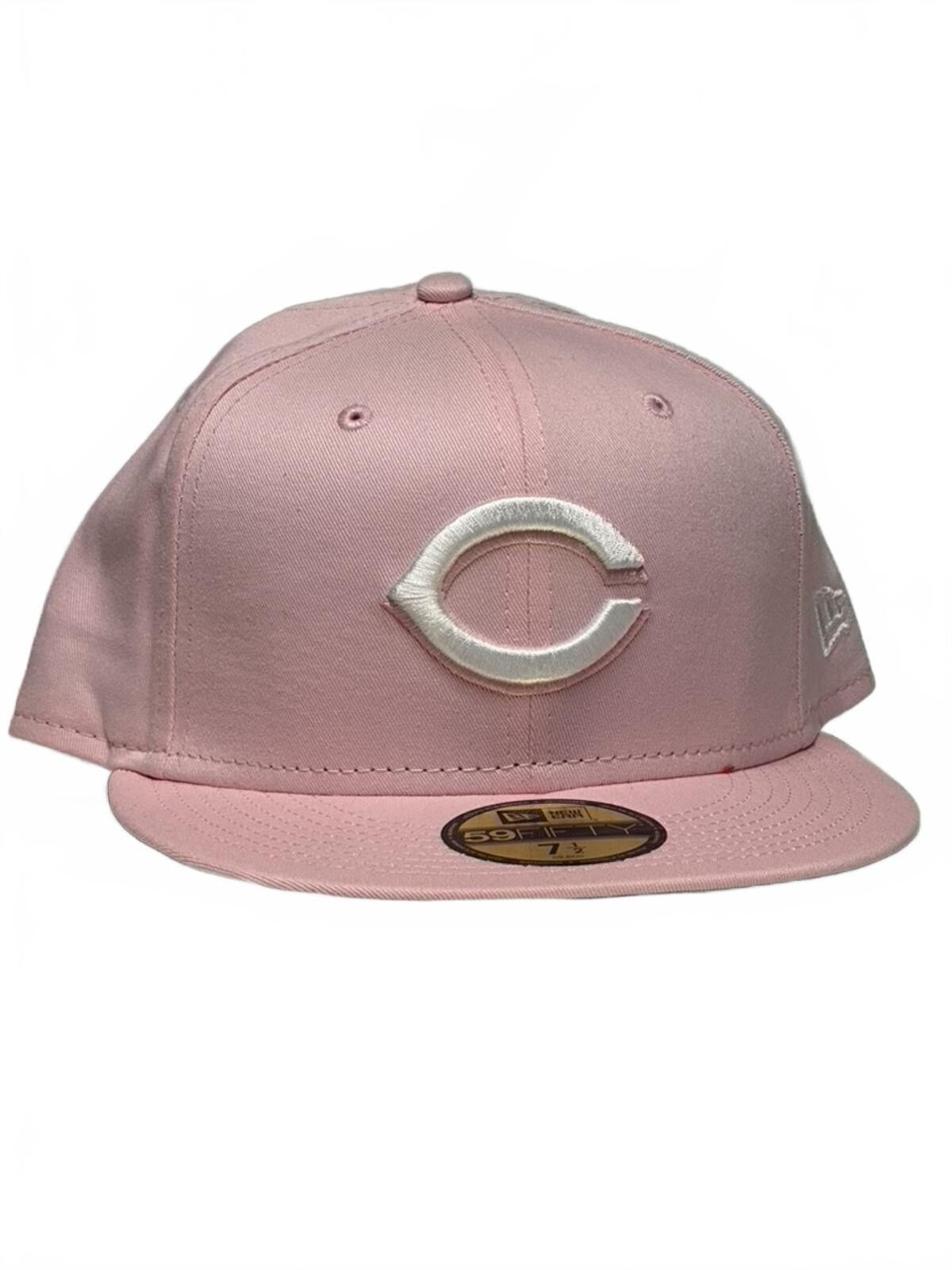 New Era New Era Cincinnati Reds Pastel Pink 59FIFTY 7 1/2 Size ONE SIZE - 2 Thumbnail