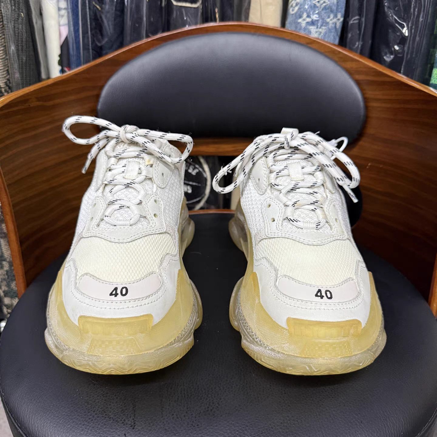 Balenciaga Balenciaga Triples Sneakers K15 Size US 7 / EU 40 - 2 Thumbnail