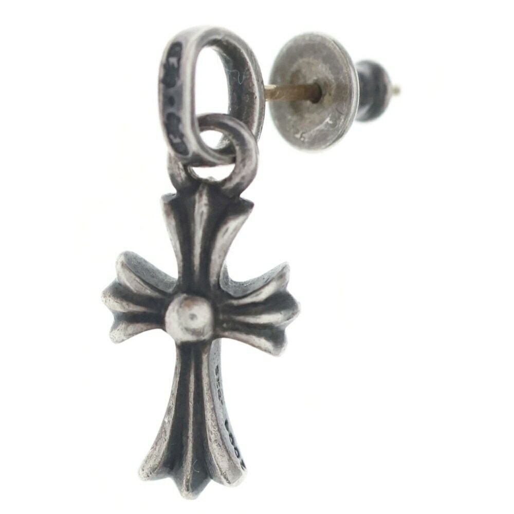 Chrome Hearts Chrome Hearts Baby F Paper Chain Fat Cross Drop Earring Size ONE SIZE - 1 Thumbnail