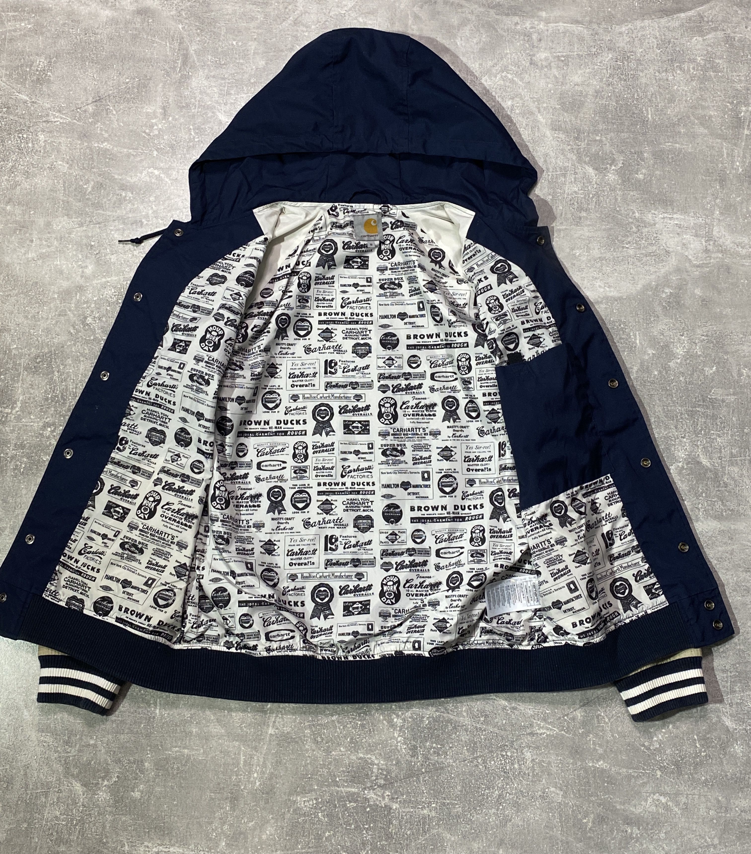 Carhartt Vintage Y2K CARHARTT CAMPBELL Hooded Jacket Size US M / EU 48-50 / 2 - 4 Thumbnail