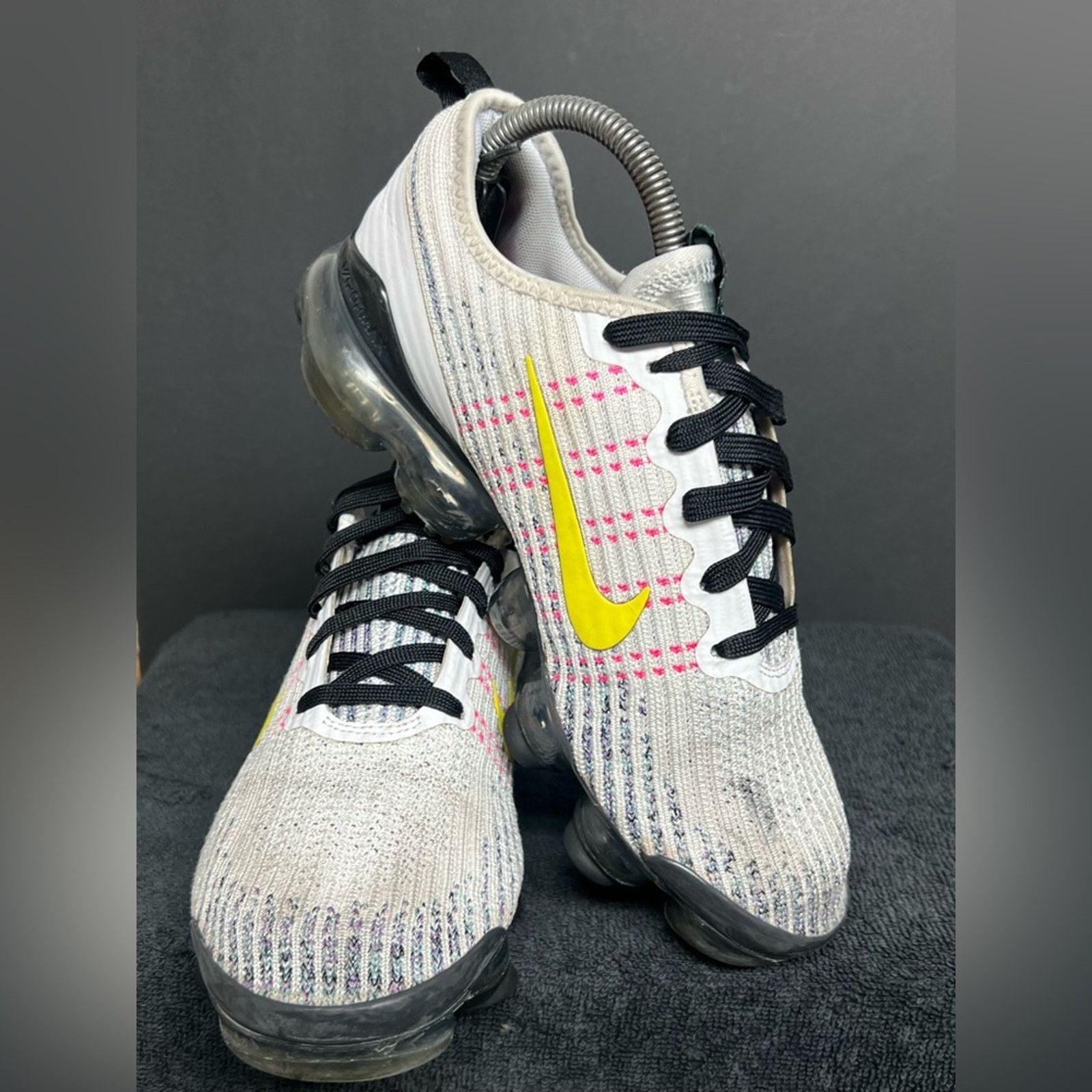 Nike Nike Air Vapormax Flyknit 3 Running Size Womens 7.5 (6Y) Size US 7.5 / IT 37.5 - 3 Thumbnail