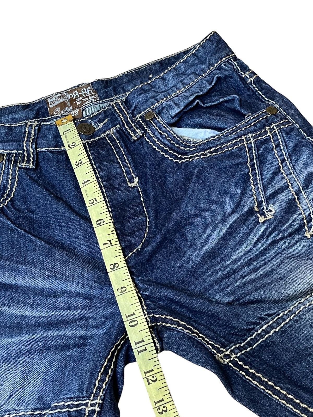 Japanese Brand SICK🔥JAPANESE BRAND REG 98-86 STYLE JEANS Size US 32 / EU 48 - 13 Thumbnail