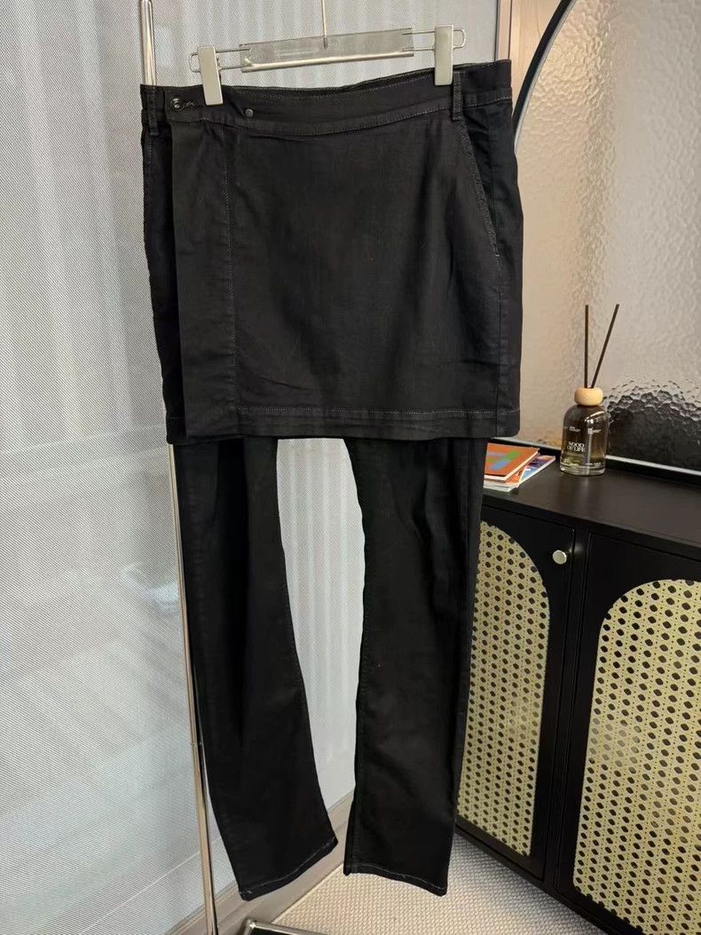 Rick Owens rick owens size l Classic culottes pants 2504-Nextarrow Size US 30 / EU 46 - 1 Thumbnail