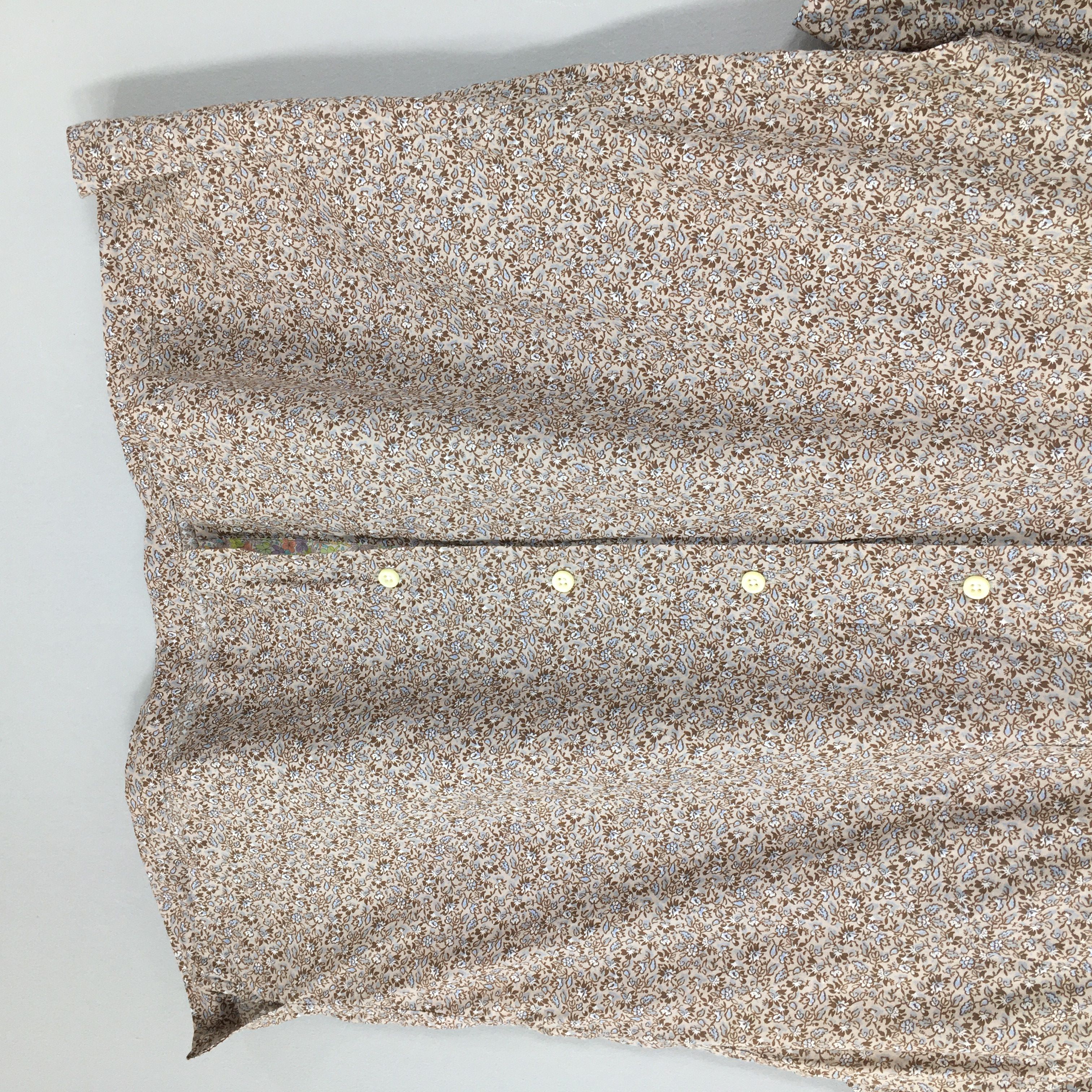 Designer Vintage Lanvin Collection Paisley Floral Shirt Medium Size US M / EU 48-50 / 2 - 4 Thumbnail