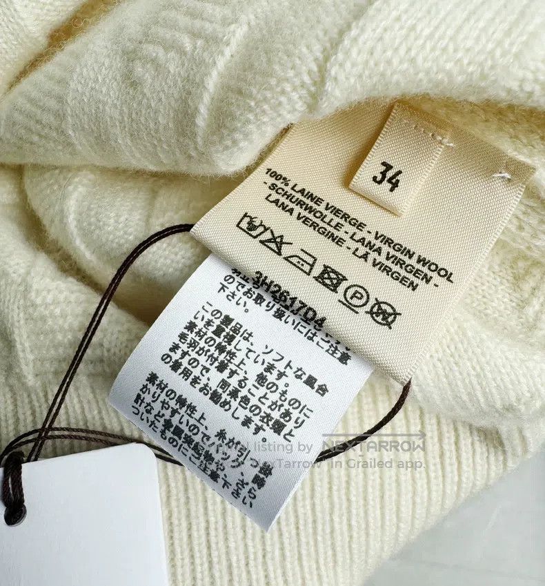 Hermes Hermes 23 autumn-winter women's cashmere sweater Size XXS / US 00 / IT 34 - 7 Thumbnail