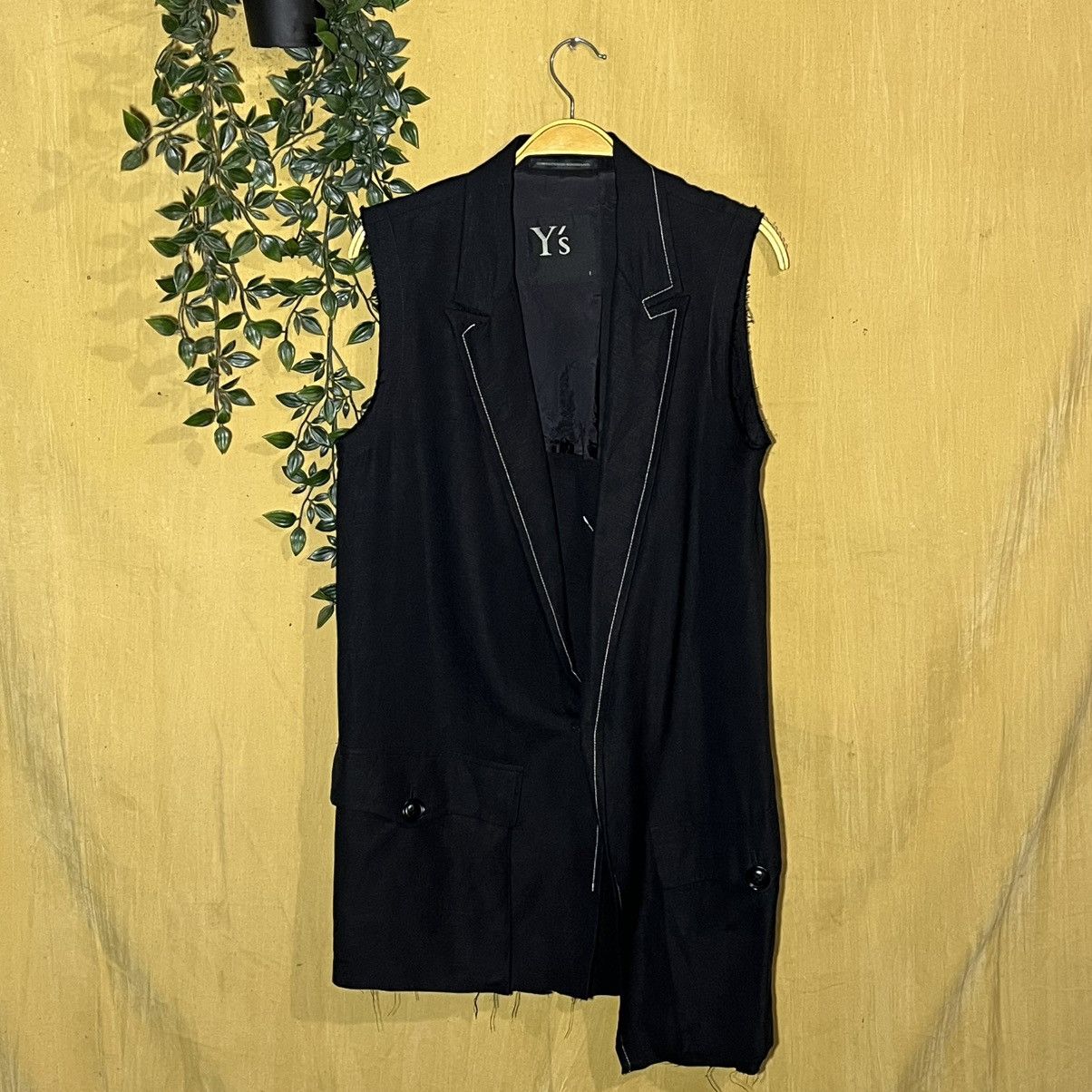 Yohji Yamamoto Y’s Yohji Yamamoto sleeveles Size US M / EU 48-50 / 2 - 2 Thumbnail