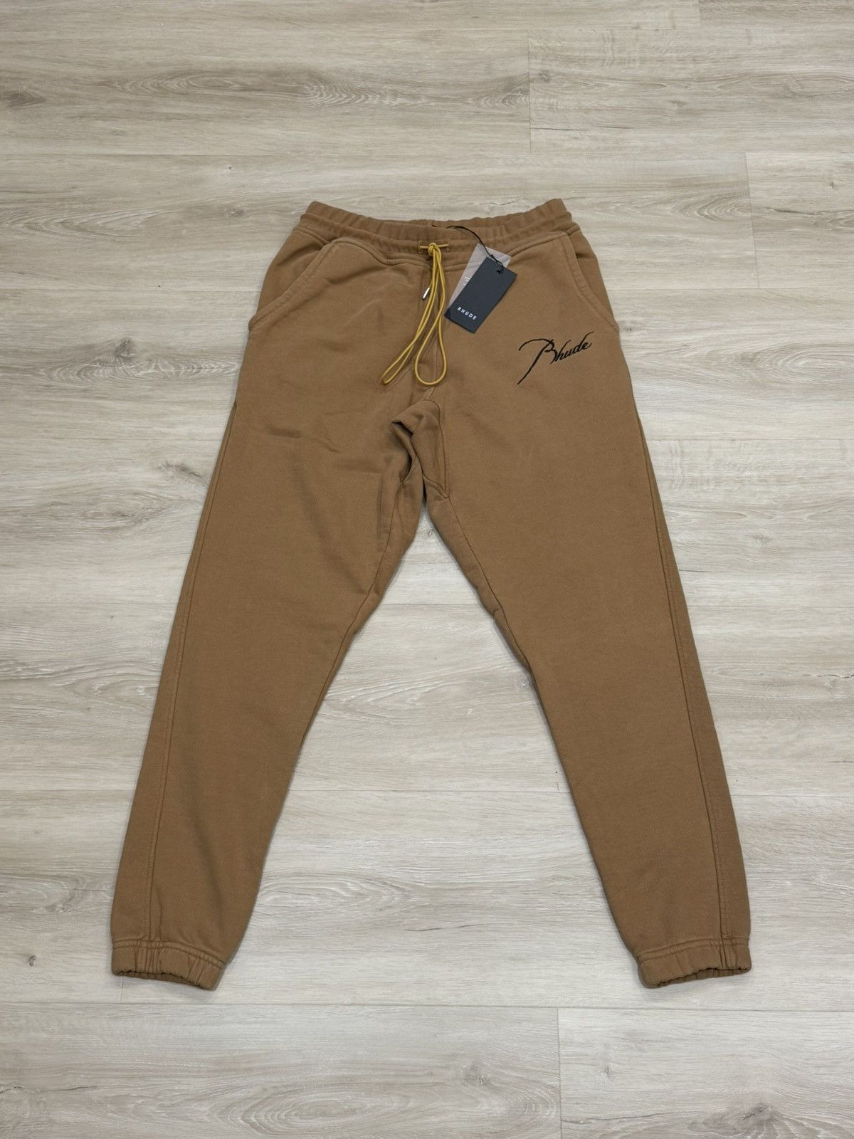 Rhude Rhude Embroidered Logo Lounge Sweatpants Size US 34 / EU 50 - 1 Thumbnail