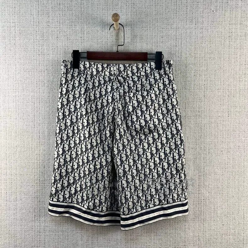 Dior Dior Twill printed elastic casual shorts Size US 28 / EU 44 - 3 Thumbnail