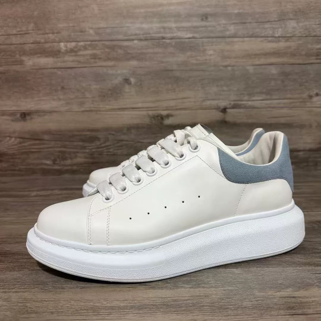 Alexander McQueen Alexander McQueen Blue Lowtop Sneakers 40 Men Size US 7.5 / EU 40-41 - 1 Thumbnail