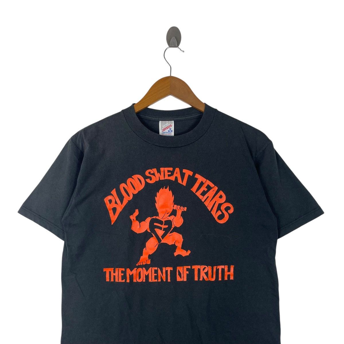 Jerzees × Vintage Vintage Blood Sweat Tears Jerzees Tee Shirt The Moment Of Size US M / EU 48-50 / 2 - 2 Thumbnail