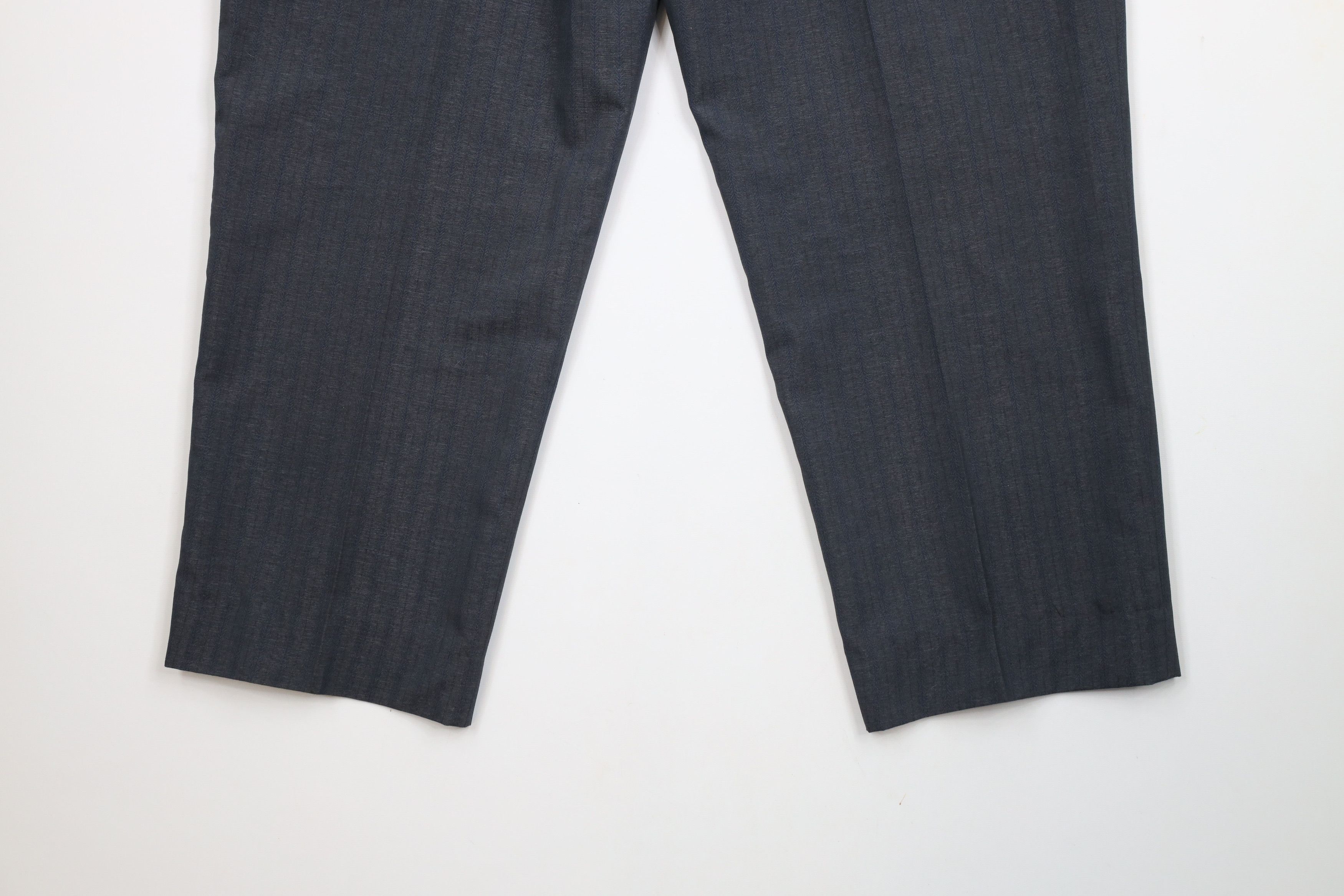 Vintage Vintage 90s Streetwear Striped Wide Leg Chino Pants Trousers Size 38 - 11 Thumbnail