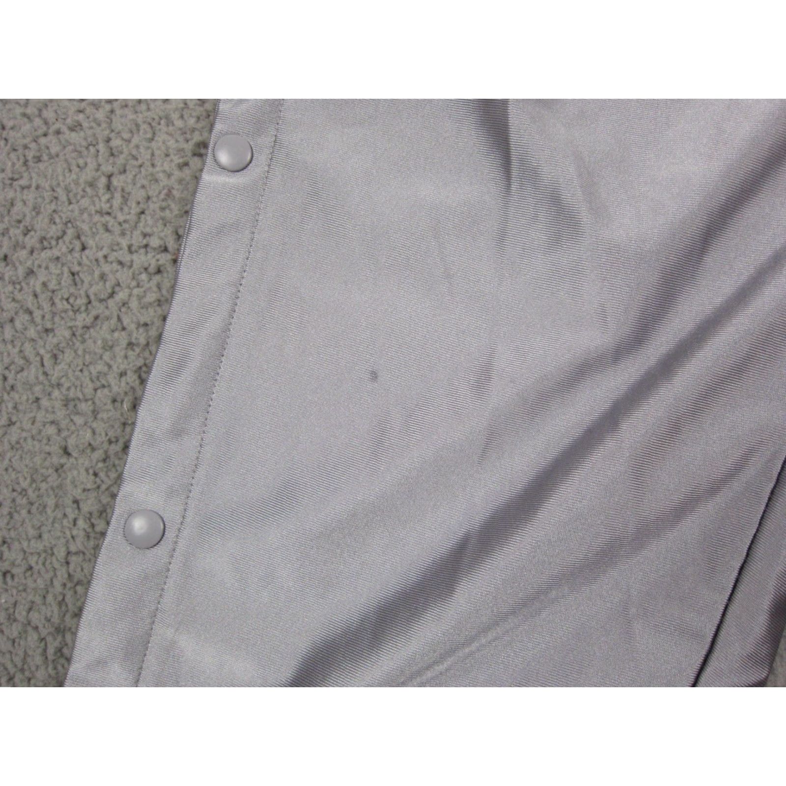 Nike VINTAGE Nike Pants XL Mens Gray 90s Warmup Snap Button Athletic Regular - 90s - MS? Size US 36 / EU 52 - 6 Thumbnail