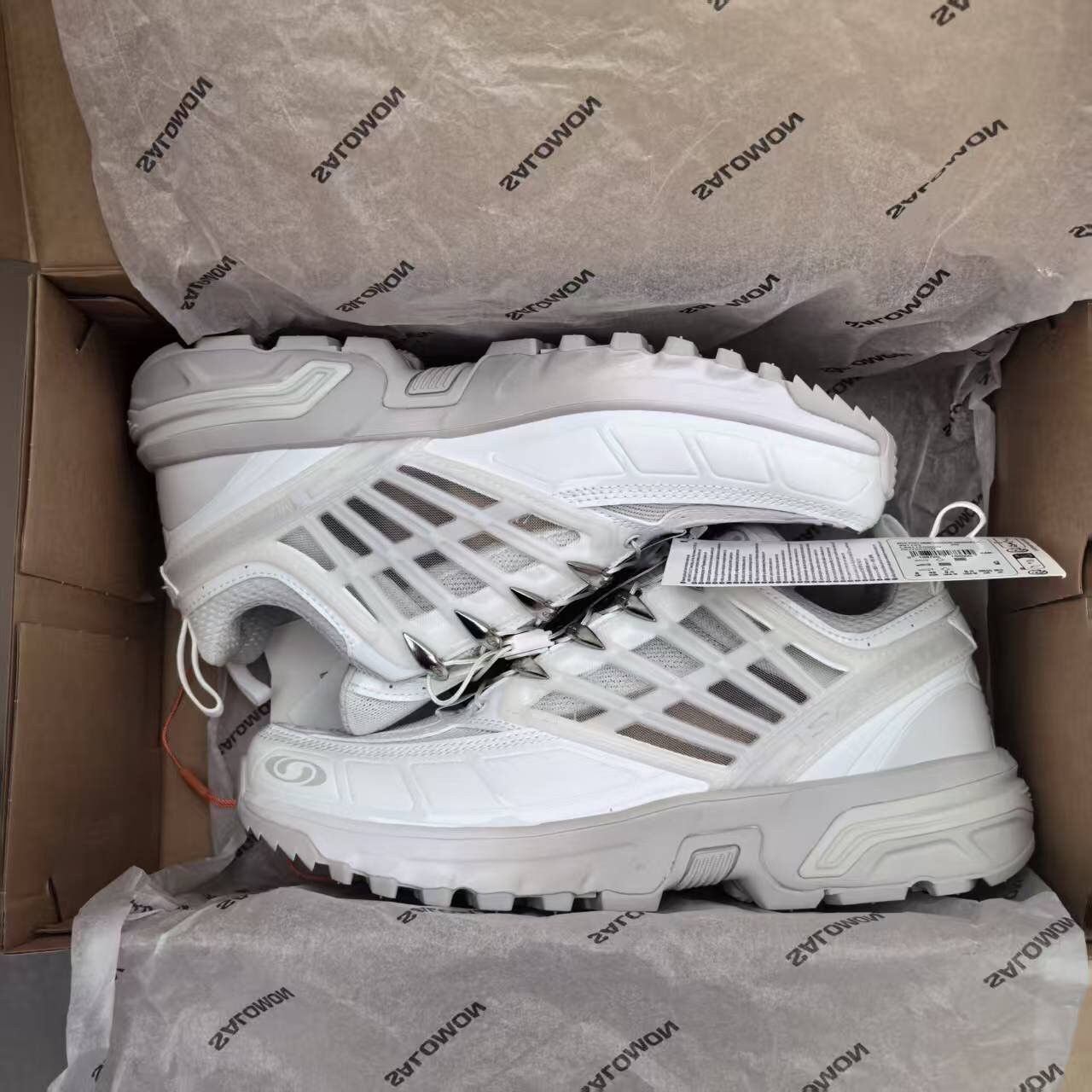 Maison Margiela × Salomon Brand New Salomon X MM6 ACS PRO White Sneaker Size US 9 / EU 42 - 11 Thumbnail
