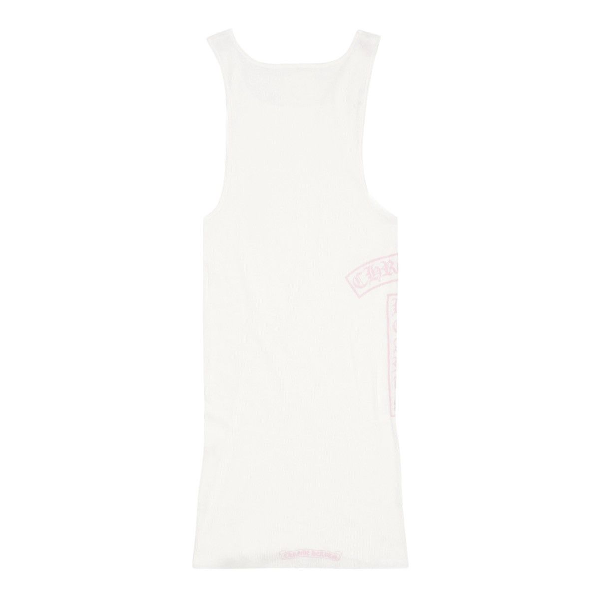 Chrome Hearts Vertical Logo Tank Top White Pink Size US L / EU 52-54 / 3 - 2 Thumbnail