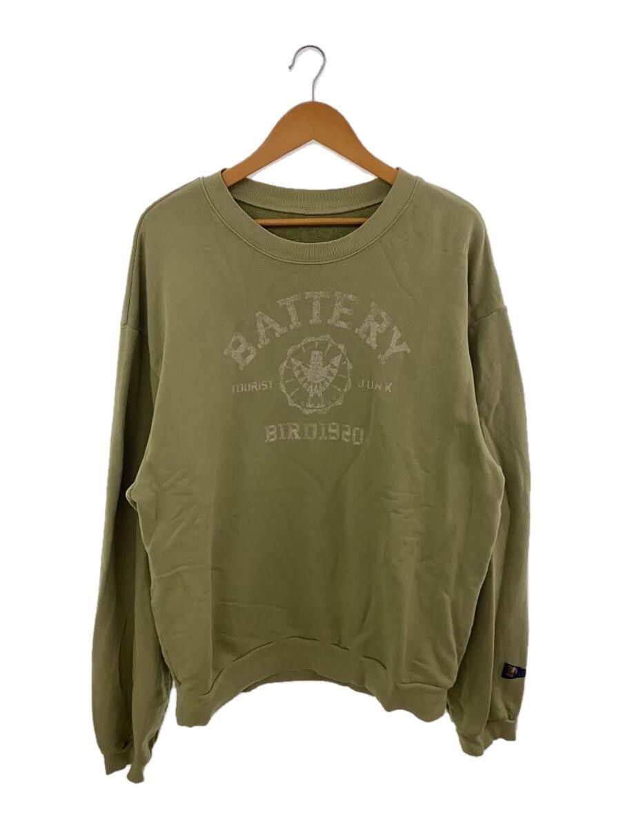 image of Kapital Battery Sweater in Green, Men's (Size 2XL)