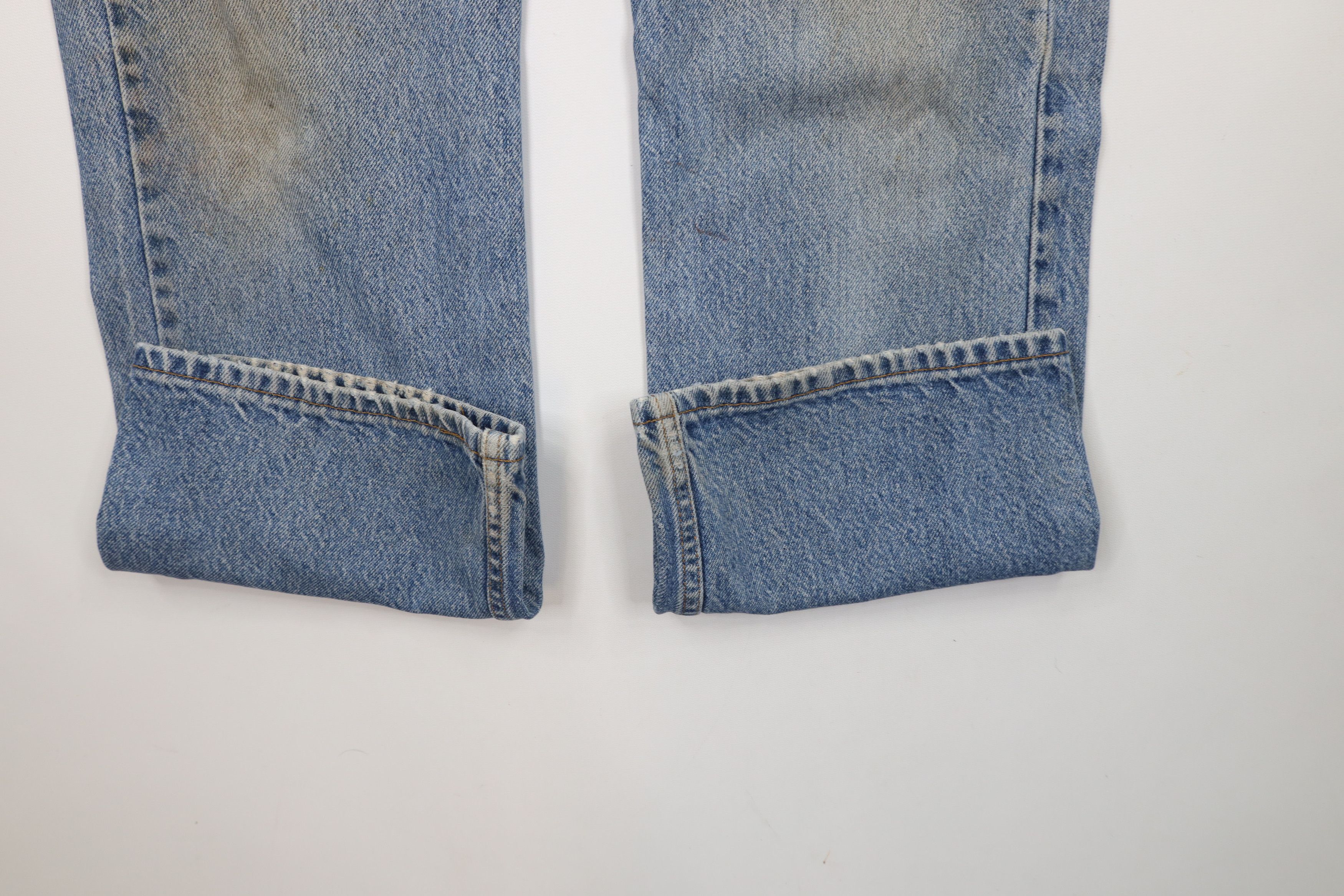 Levi's Vintage Y2K 2001 Levis 517 Flared Bootcut Denim Jeans Blue Size US 34 / EU 50 - 5 Thumbnail