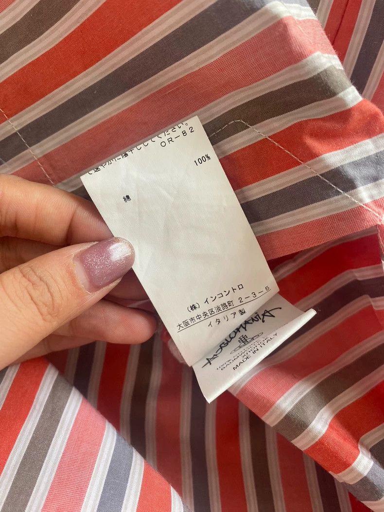 Vivienne Westwood Vivienne Westwood Striped love shirt Size XS / US 0-2 / IT 36-38 - 6 Thumbnail