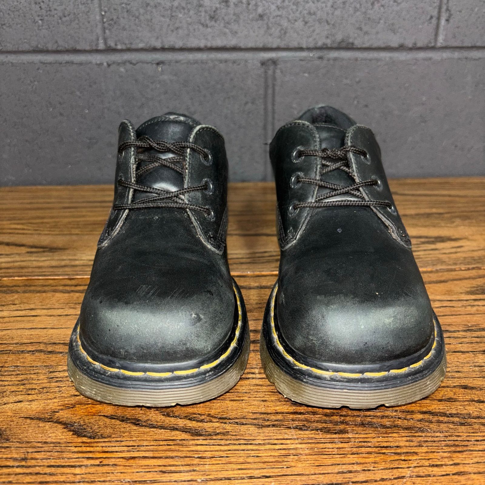 Dr. Martens Dr. Martens Chunky Platform Y2K Oxford Shoes Black Womens 10 Size US 10 / IT 40 - 3 Thumbnail