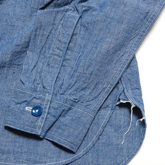 Buzz Rickson's Buzz Rickson's Blue Chambray Work Shirt Size US M / EU 48-50 / 2 - 4 Thumbnail