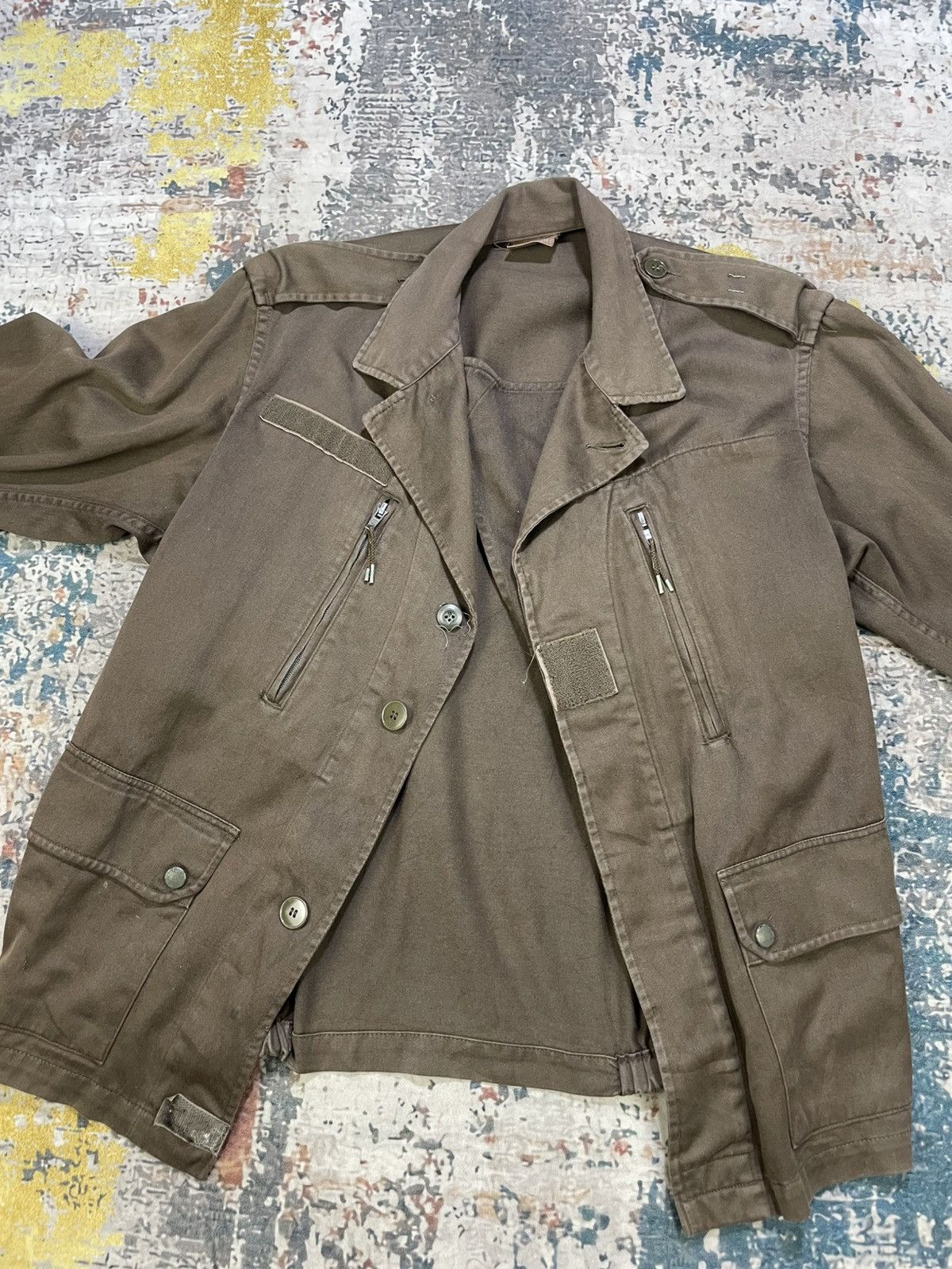 Vintage Vintage 1990s Military French Army F2 Field Jacket Size US M / EU 48-50 / 2 - 7 Thumbnail