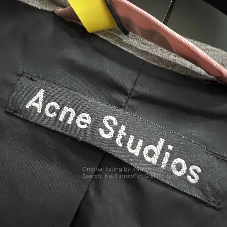 Acne Studios Acne Studios Pink Logo Hooded Jacket Size US M / EU 48-50 / 2 - 4 Thumbnail