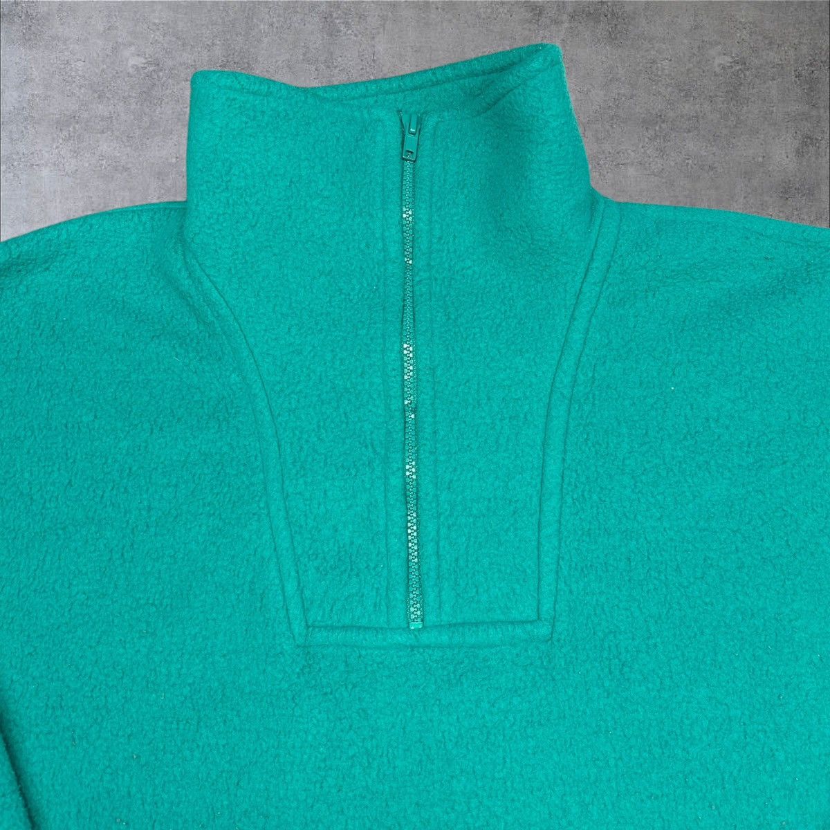 Vintage Vintage Turquoise Fleece Size US XL / EU 56 / 4 - 2 Thumbnail
