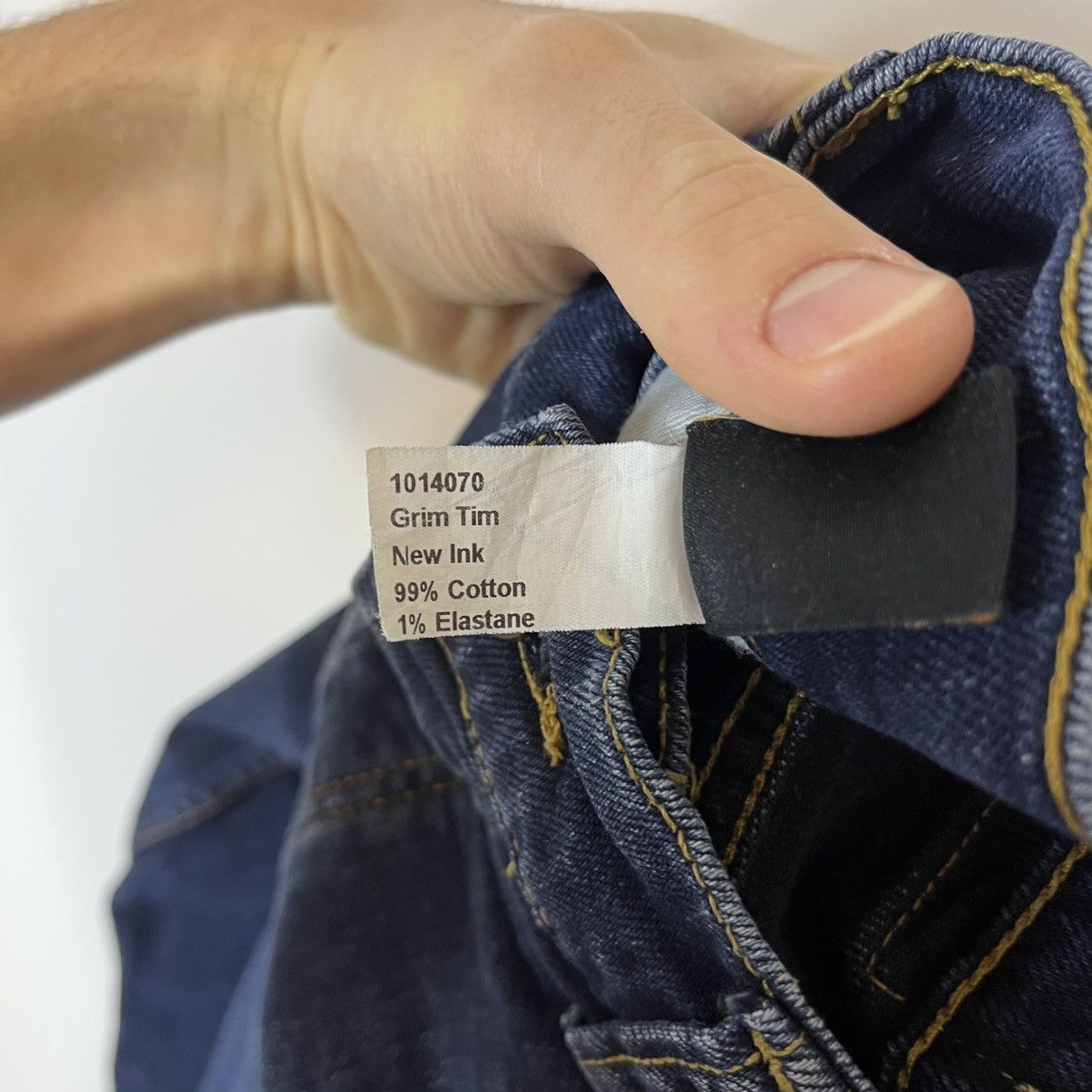 Nudie Jeans Nudie Jeans Co. Grim Tim New Ink Denim Blue Jeans Streetwear Size US 31 - 7 Thumbnail