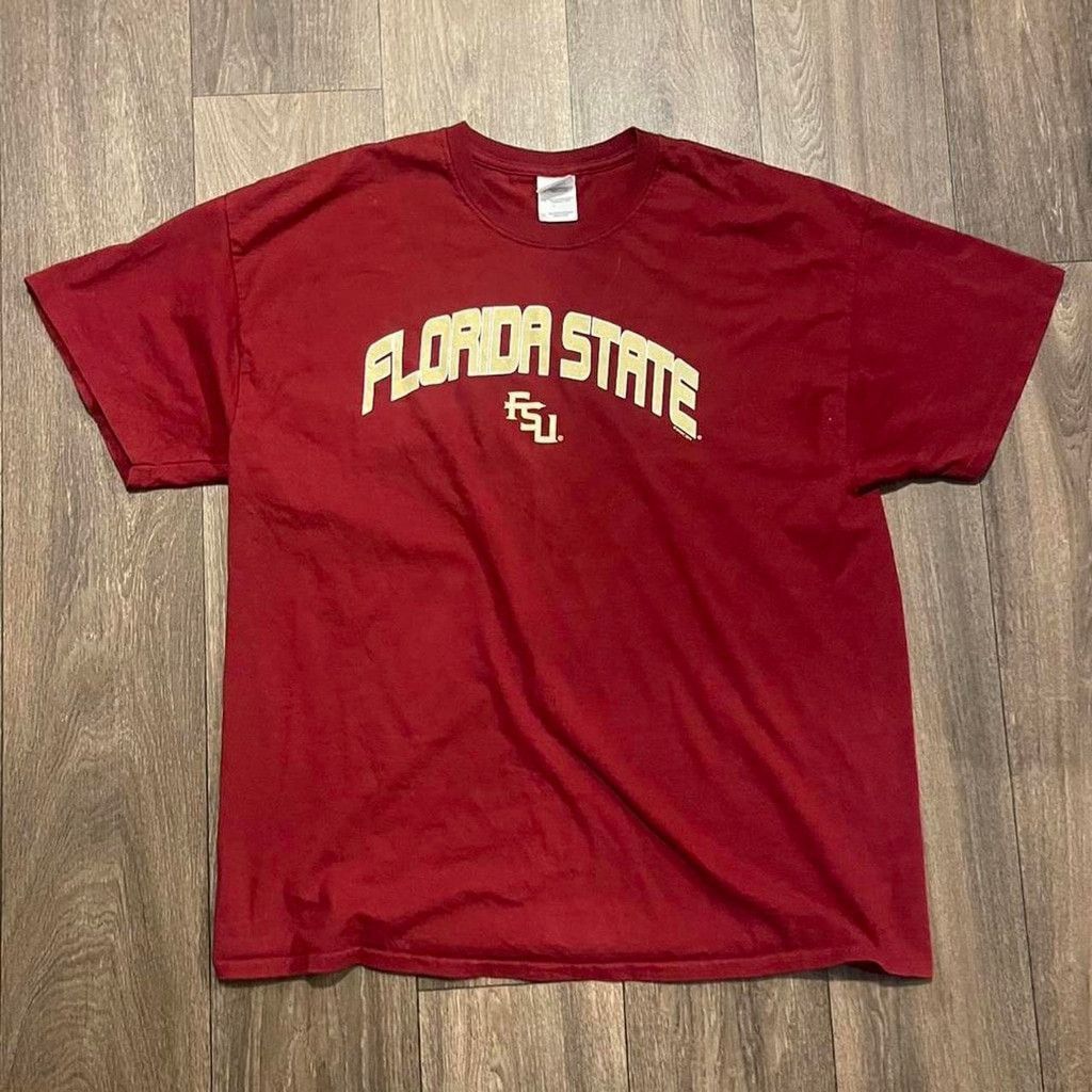 Gildan Florida State Seminoles cotton tee size XL Size US XL / EU 56 / 4 - 1 Thumbnail