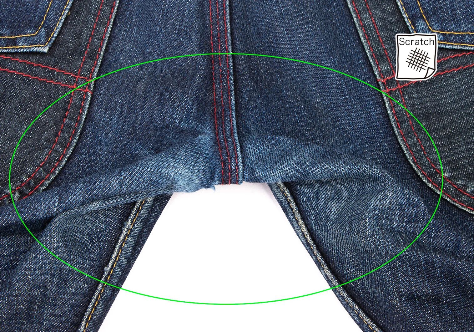 Junya Watanabe Levi's 503 Reconstructed Denim Pants Indigo Red S Size US 30 / EU 46 - 14 Thumbnail