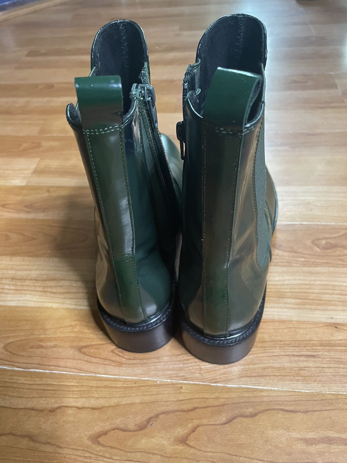 Jeffrey Campbell New Jeffrey Campbell Green Ankle Boots Size US 11 / IT 41 - 4 Thumbnail