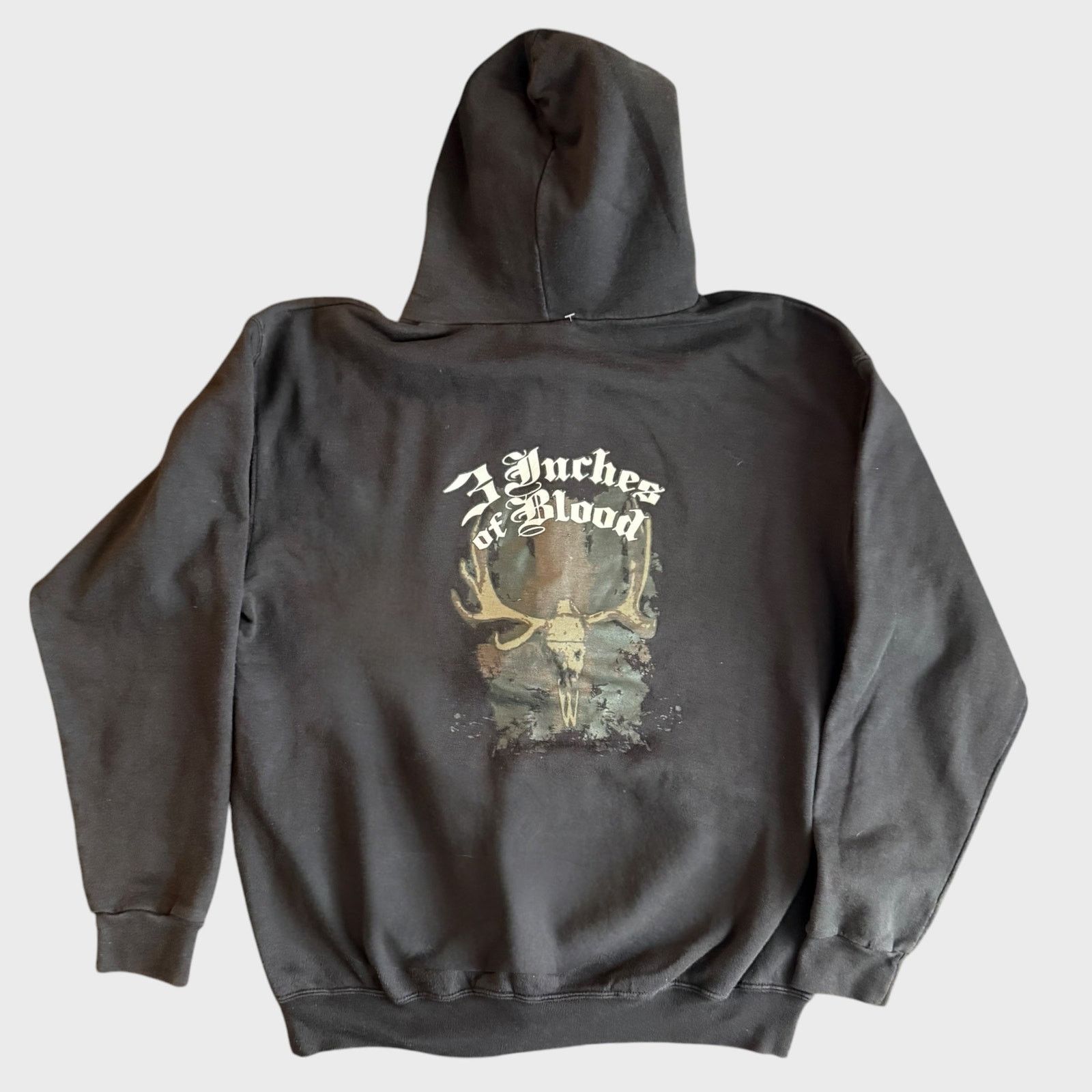 Band Tees 3 Inches Of Blood Band Vintage Zip Up Hoodie Size L Size US L / EU 52-54 / 3 - 4 Thumbnail