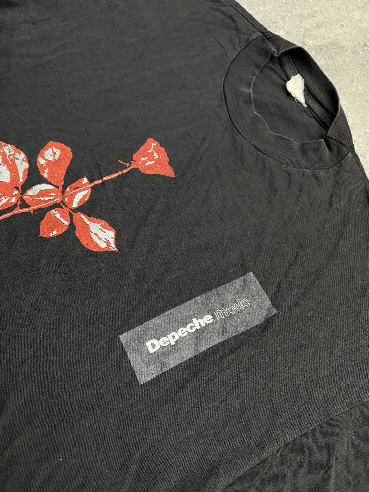Vintage !!!RARE!!! Depreche Mode 1990 rock Japanese rare item world Size US XL / EU 56 / 4 - 4 Thumbnail