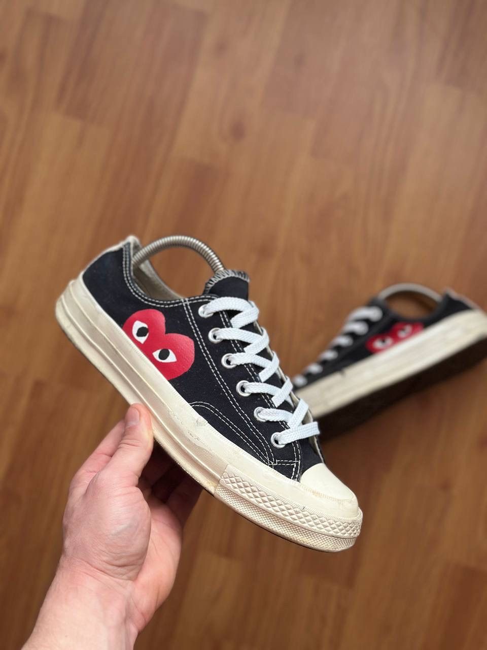 Comme des Garcons Converse Comme des Garcons Chuck Taylor Low Trainers 7 Size US 7 / EU 40 - 2 Thumbnail