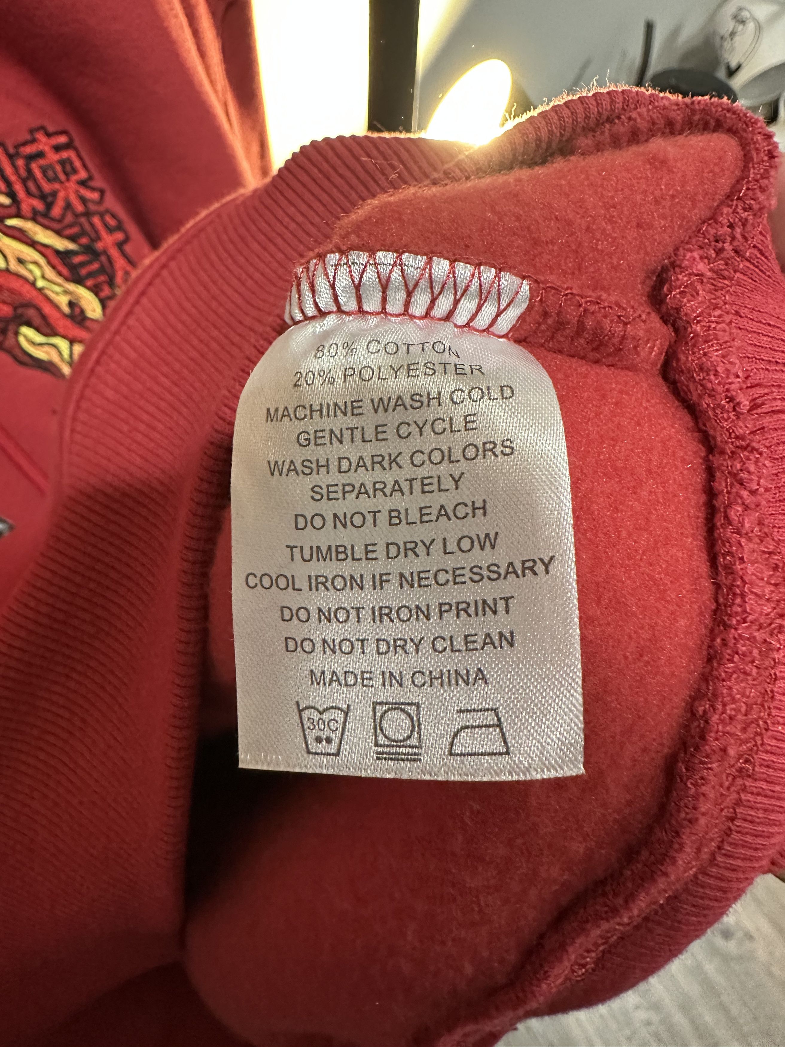 Anime × Japanese Brand Rengoku Hoodie Size US M / EU 48-50 / 2 - 3 Thumbnail