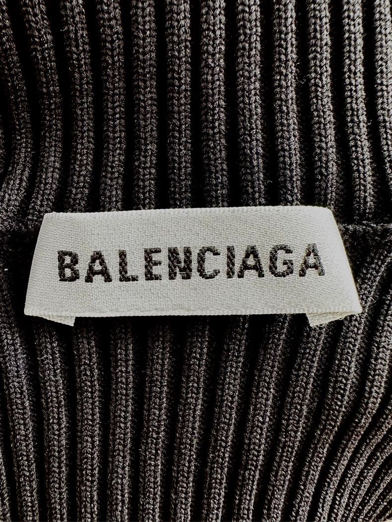 Balenciaga Balenciaga Bullet Screen Full Logo Hooded High Neck Knit S Size XS / US 0-2 / IT 36-38 - 8 Thumbnail