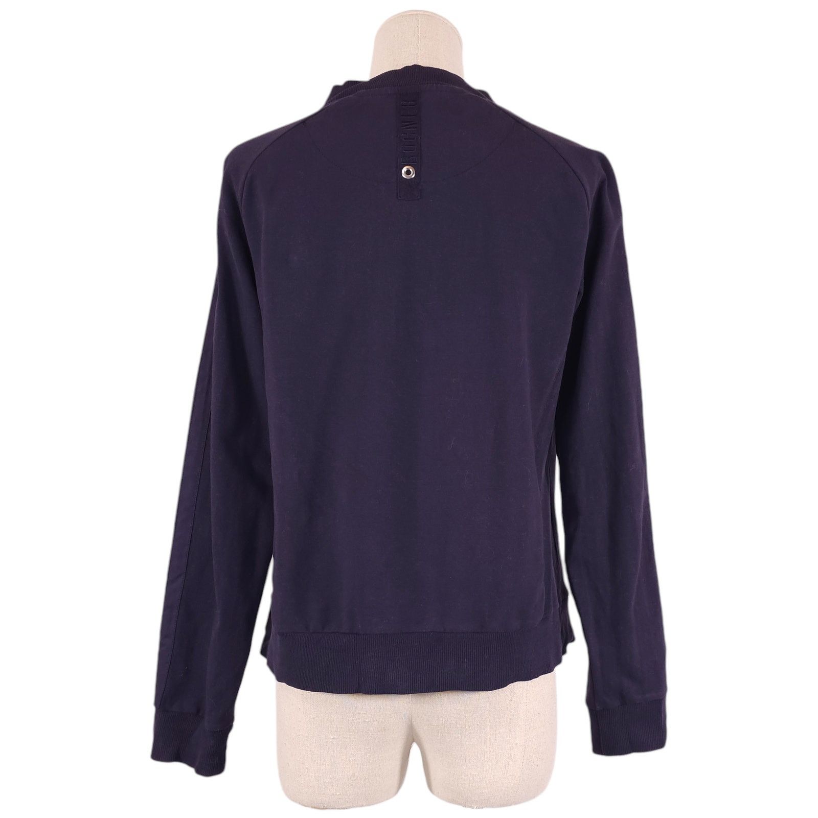 Bogner Bogner Lightweight Full Zip Cotton Bomber Jacket Blue Small Size S / US 4 / IT 40 - 2 Thumbnail