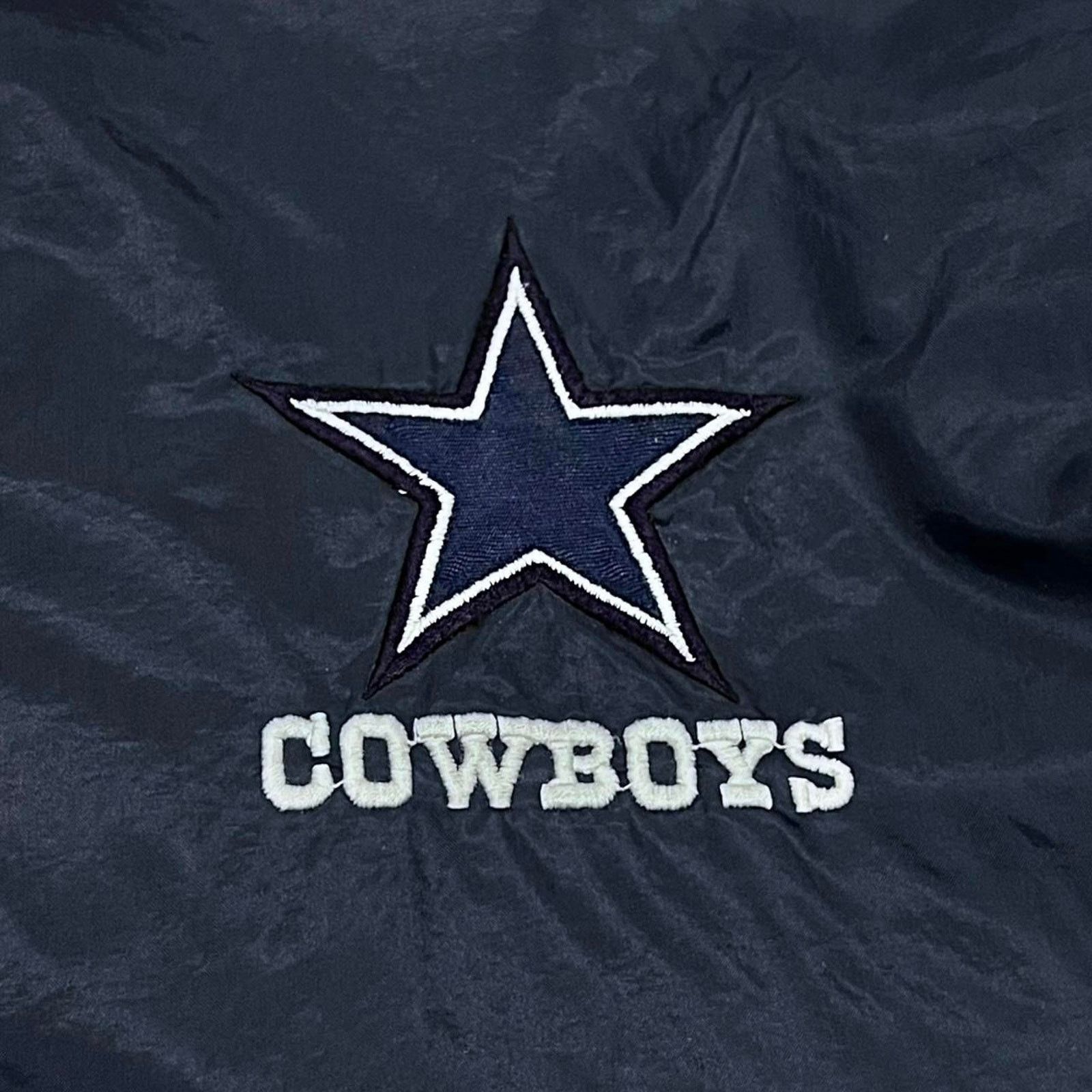 NFL NFL Dallas Cowboys Navy Blue Reversible Windbreaker Jacket Size US XL / EU 56 / 4 - 3 Thumbnail