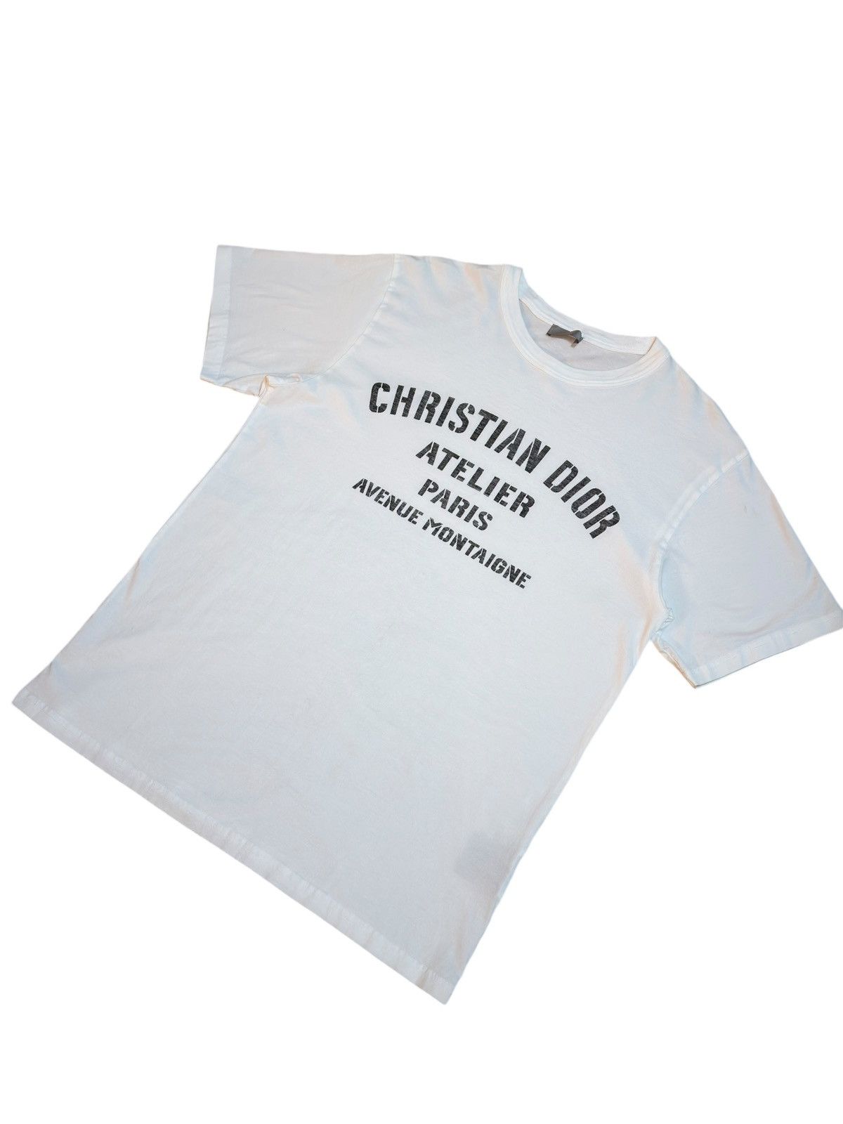 Dior Christian Dior Atelier Stencil Tee Shirt Size US L / EU 52-54 / 3 - 2 Thumbnail