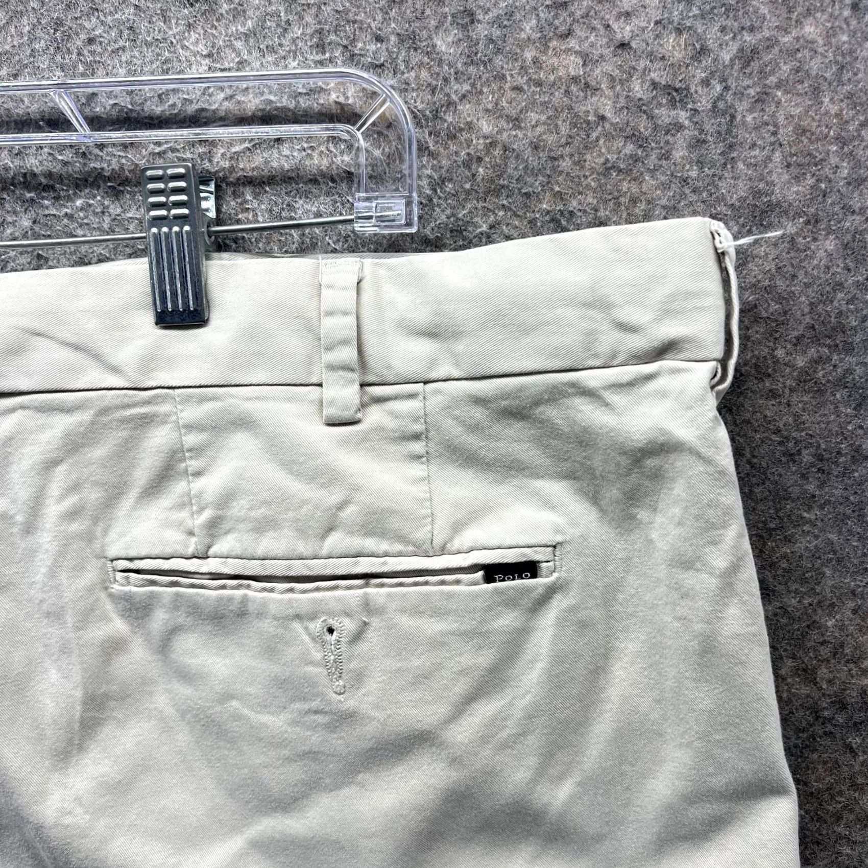 Polo Ralph Lauren Polo Ralph Lauren Shorts Mens 42 Beige Stretch Classic Fit Chino Casual 9 Inseam Size US XL / EU 56 / 4 - 5 Thumbnail