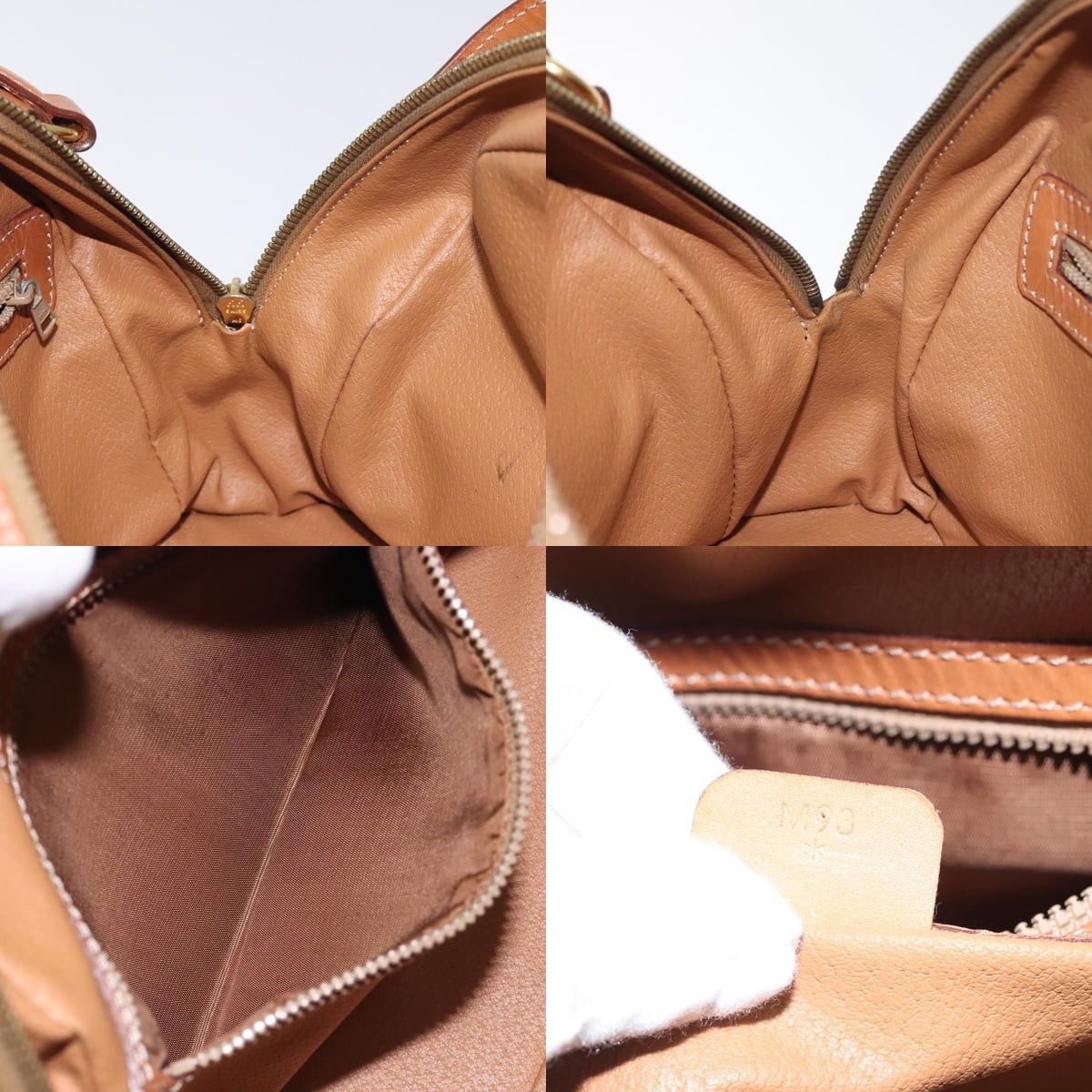 Celine CELINE Macadam Canvas Hand Bag Pvc Leather Brown Gold Size ONE SIZE - 12 Thumbnail