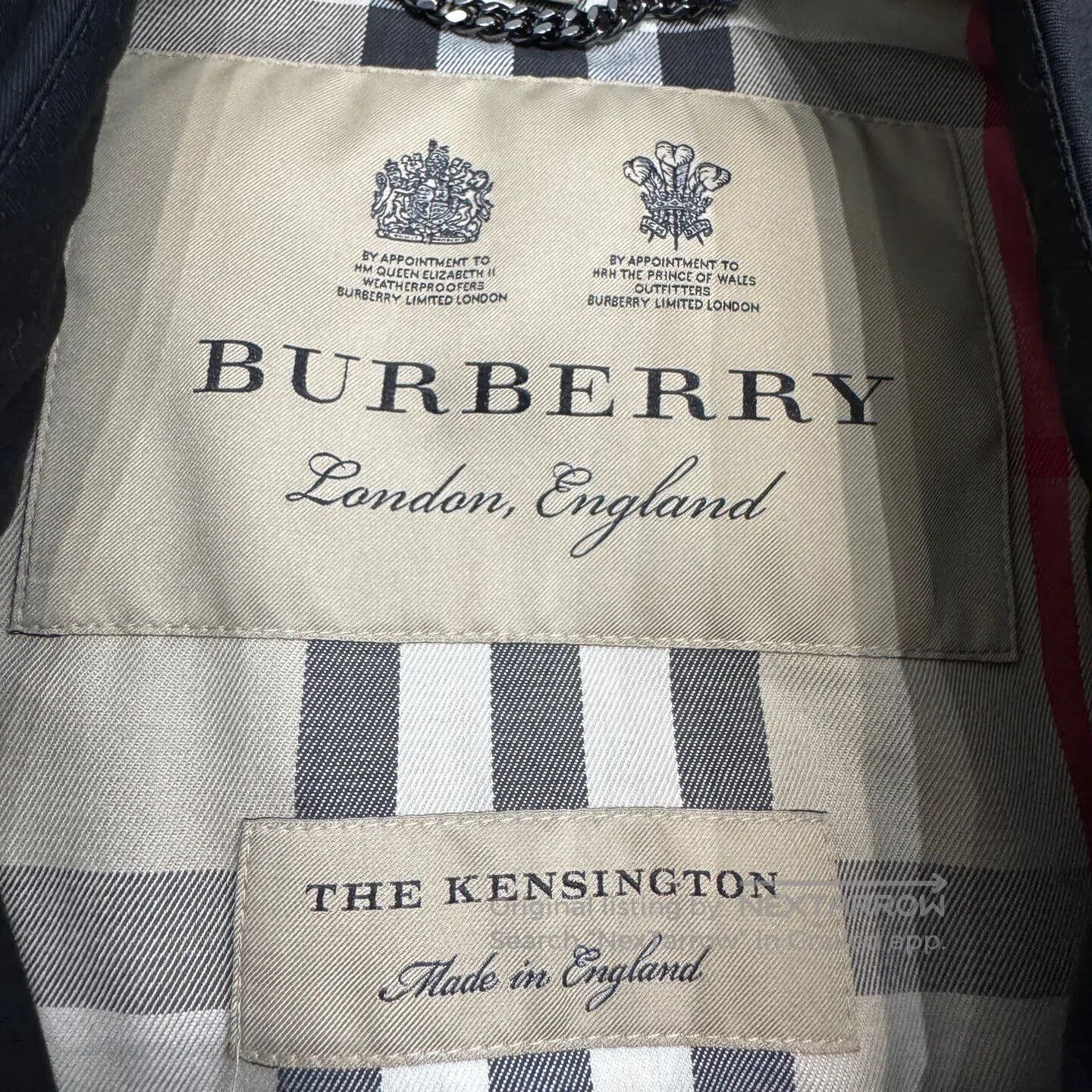 Burberry BURBERRY Double-row buttoned trench coat| Size L / US 10 / IT 46 - 3 Thumbnail