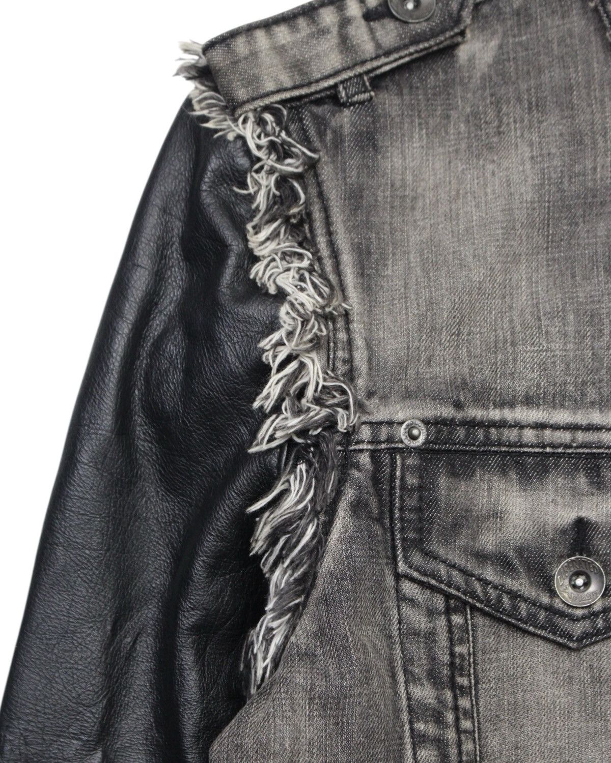 Hysteric Glamour AW2021 VOLCOM JAPAN “LEATHER REBEL” DETACHABLE JACKET Size US S / EU 44-46 / 1 - 14 Thumbnail