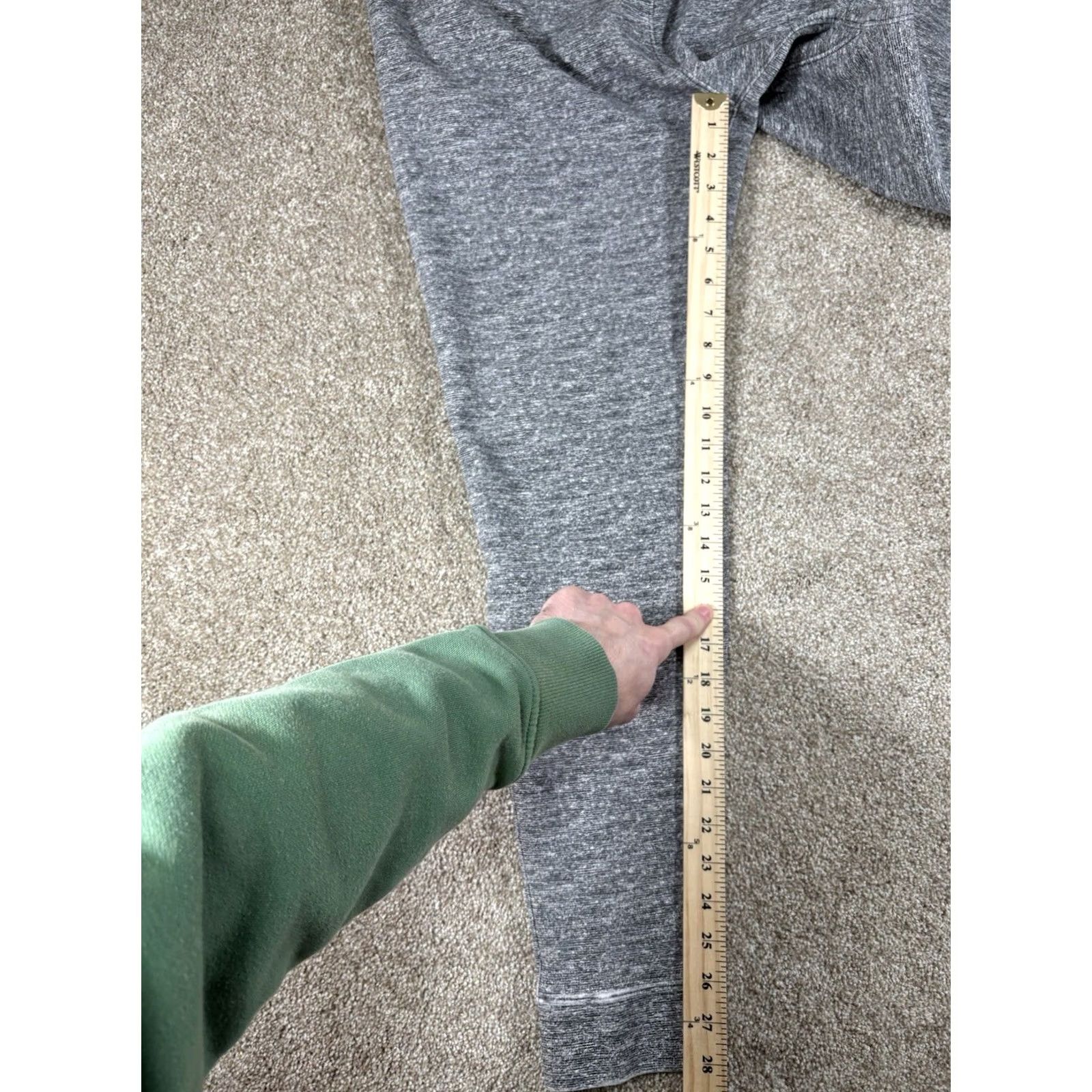 Old Navy Old Navy Dynamic Fleece Stretch Active Straight Jogger Heather Gray Size Small Mens Regular Jogger Sports Athleisure Fall Winter Spring Size Small Size US 29 - 6 Thumbnail