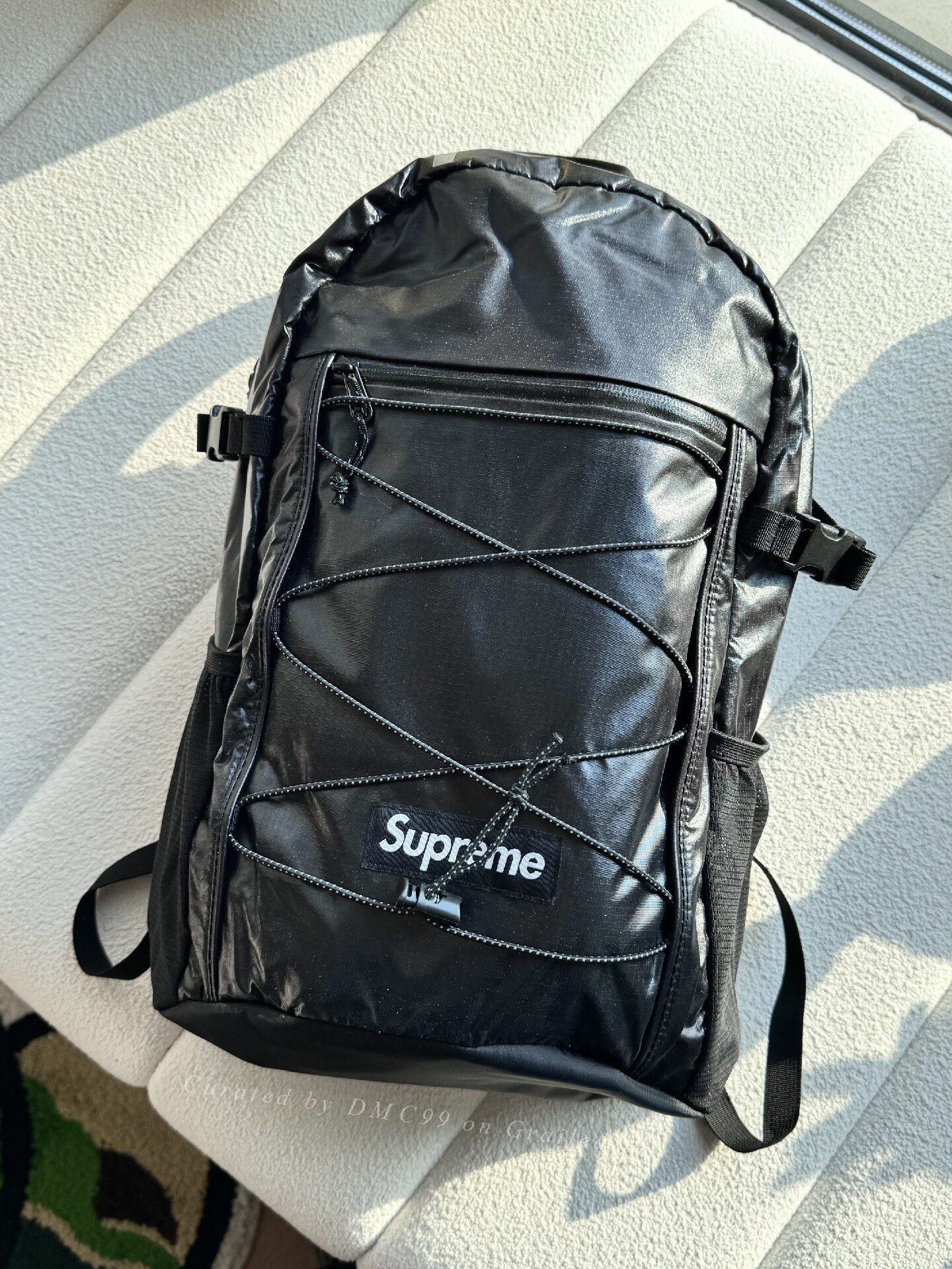 Supreme Supreme 17FW Large Drawstring Backpack Size ONE SIZE - 1 Thumbnail