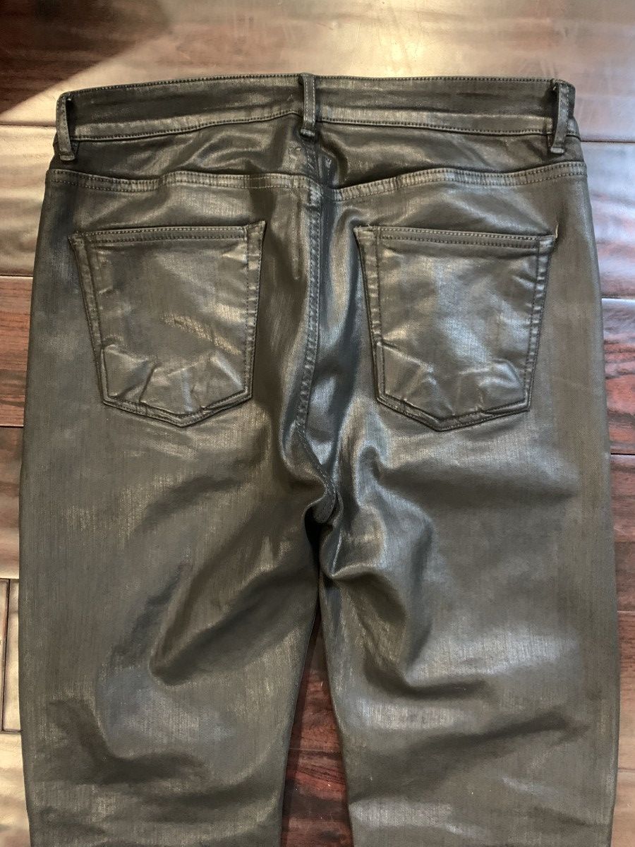 Rick Owens Drkshdw DRKSHDW Torrance Cut Waxed Denim Size US 32 / EU 48 - 13 Thumbnail